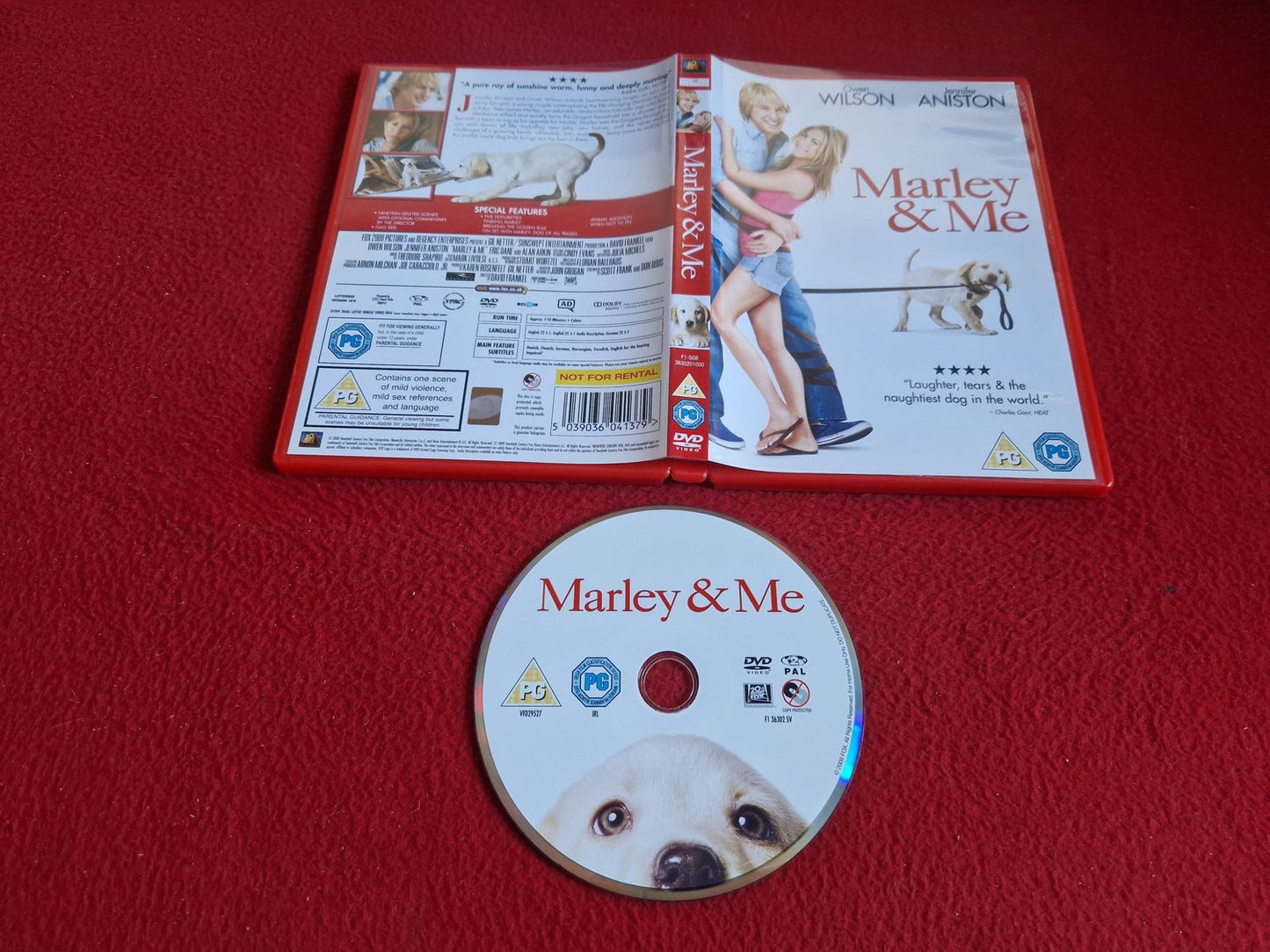 MARLEY & ME DVD