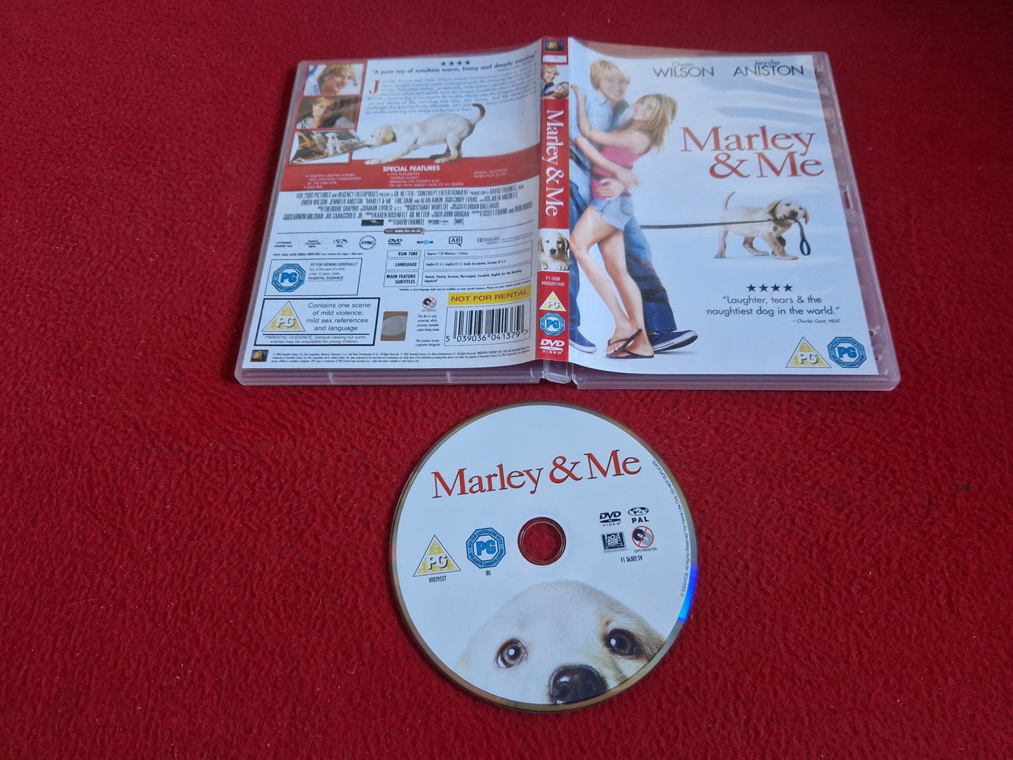 MARLEY & ME DVD