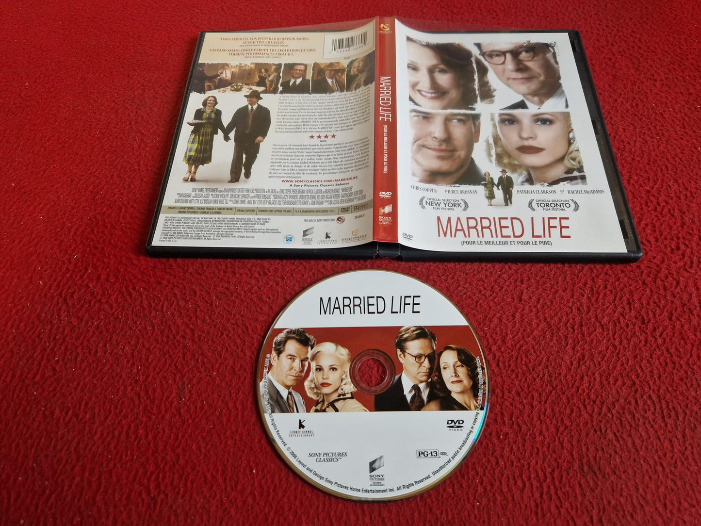 MARRIED LIFE DVD