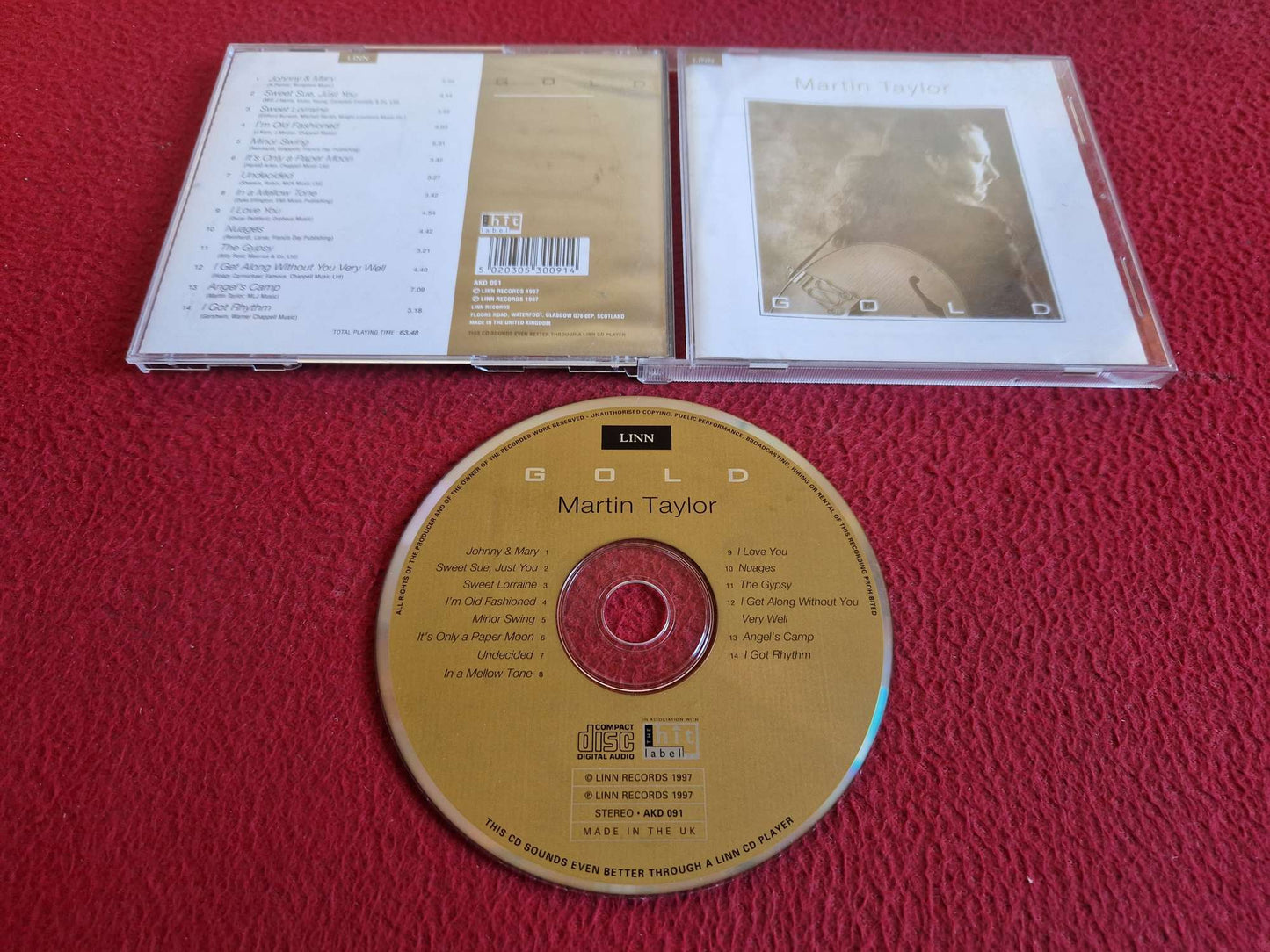 MARTIN TAYLOR GOLD CD