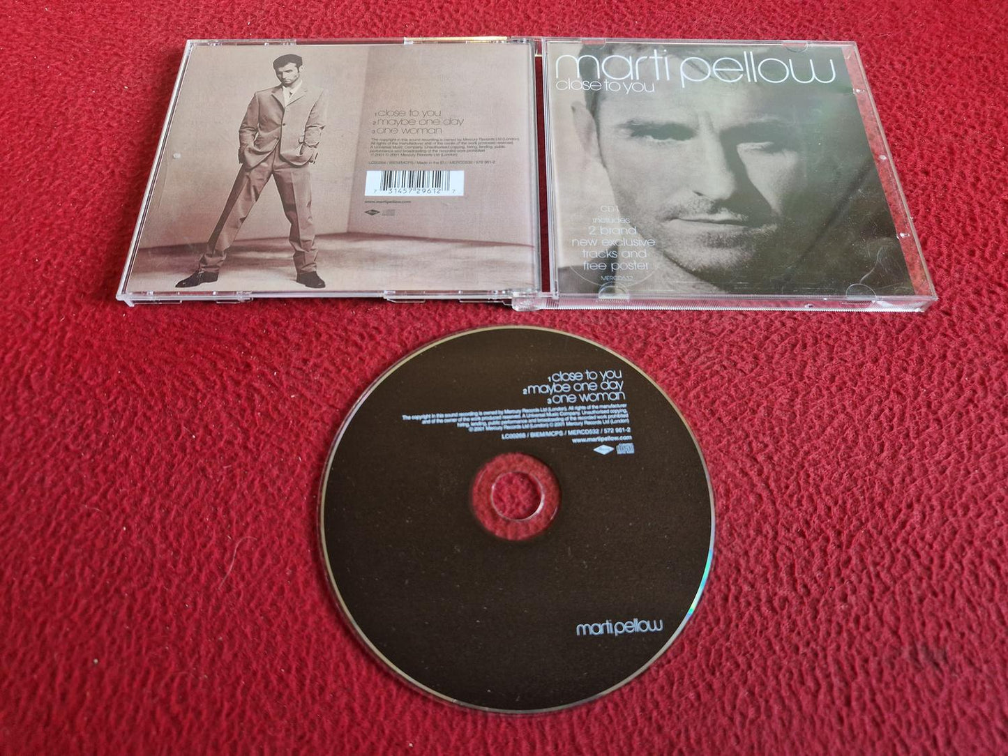 MARTI PELLOW CLOSE TO YOU CD