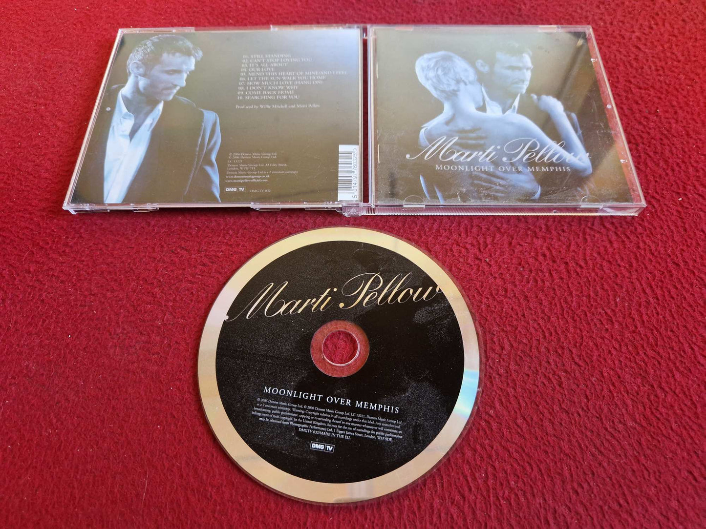 MARTI PELLOW MOONLIGHT OVER MEMPHIS CD