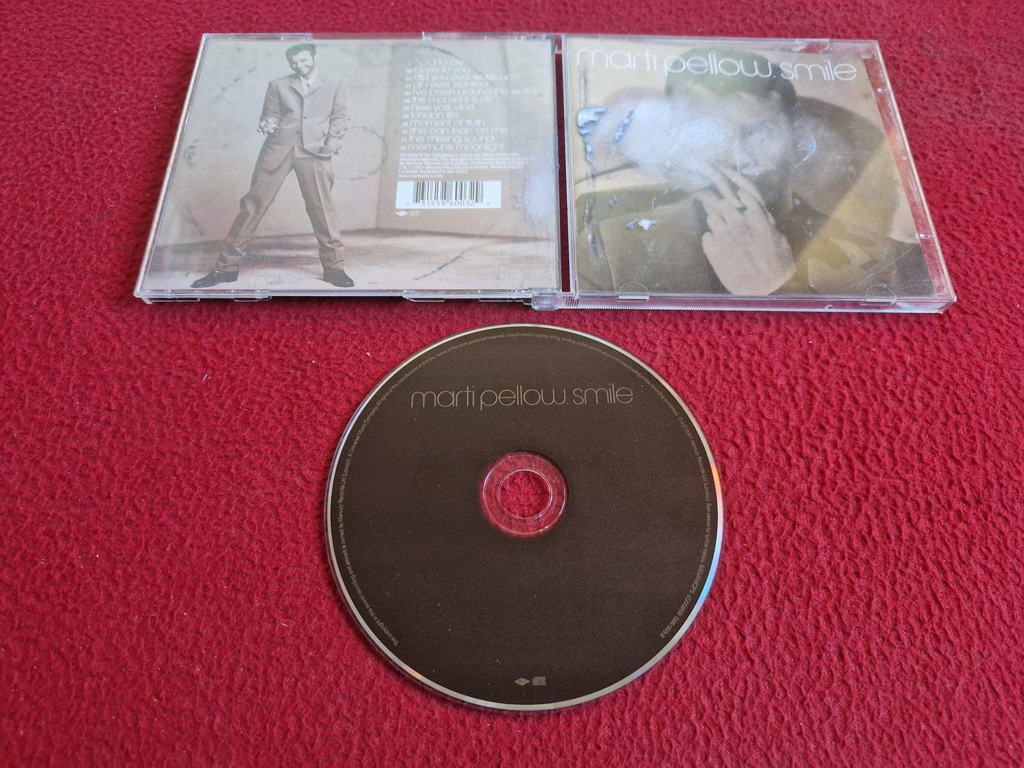 MARTI PELLOW SMILE CD
