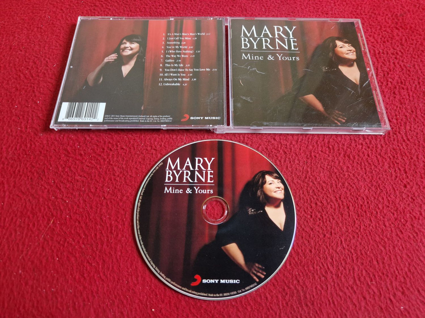 MARY BYRNE MINE & YOURS CD