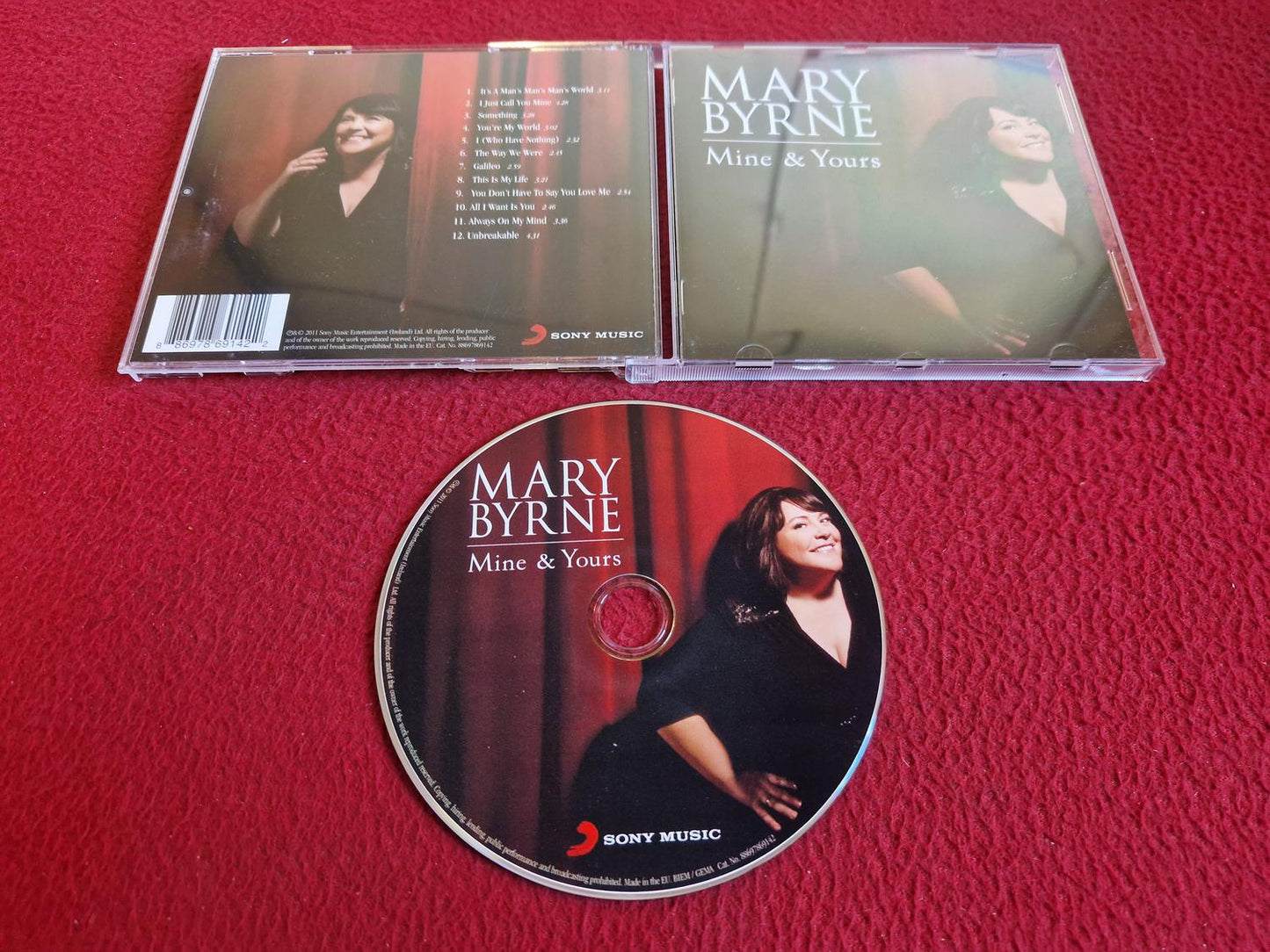 MARY BYRNE MINE & YOURS CD