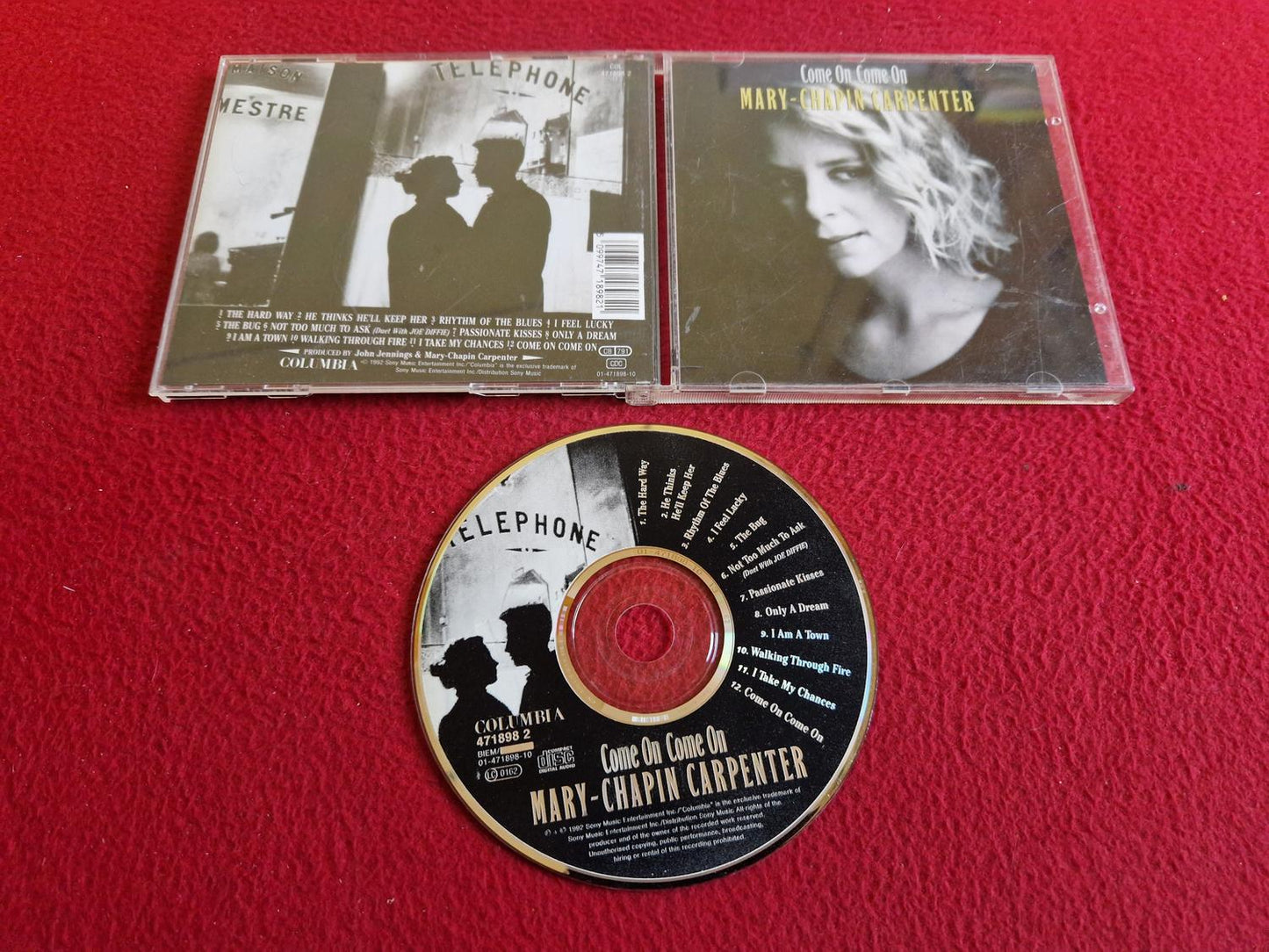 MARY-CHAPIN CARPENTER COME ON COME ON CD