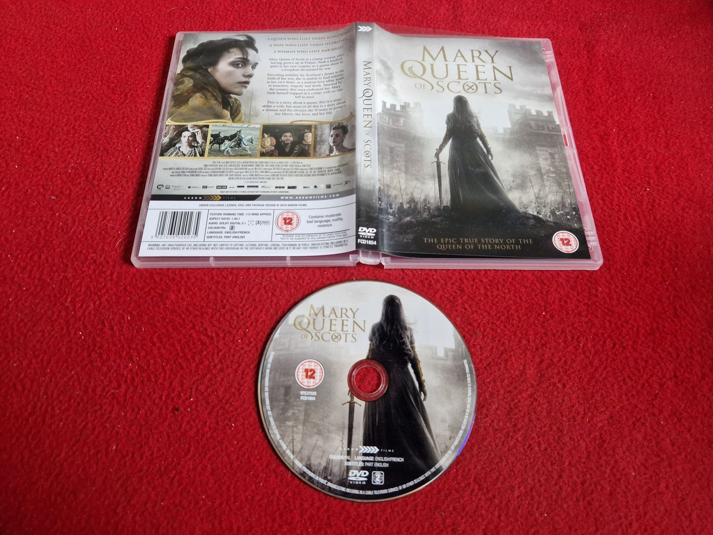 MARY QUEEN OF SCOTS DVD