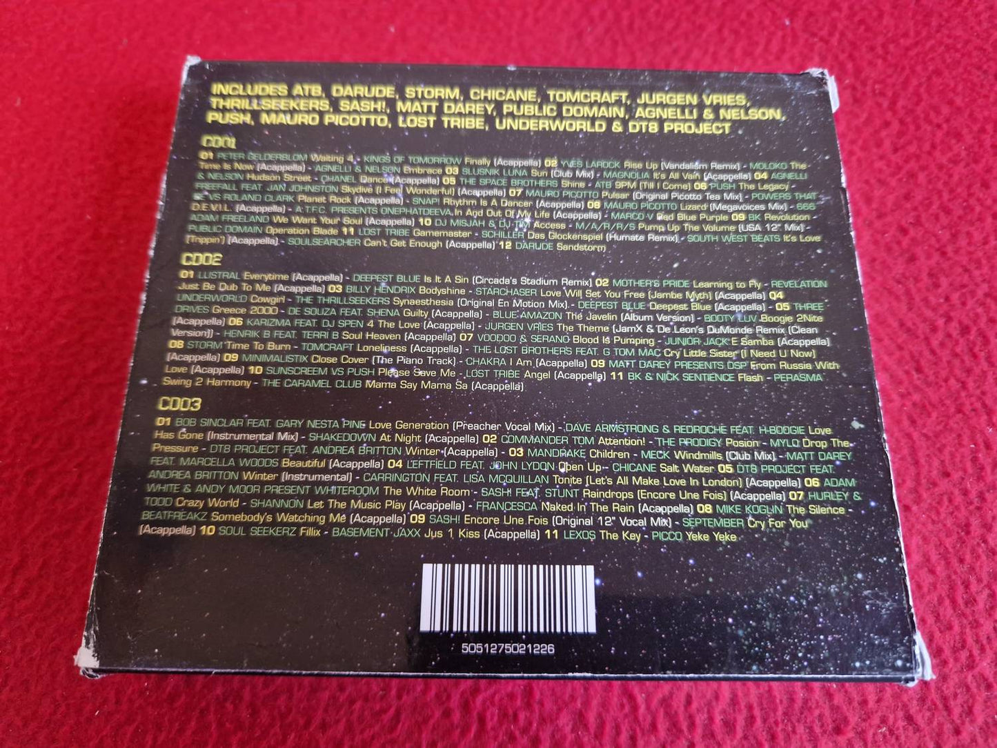 MASH UP EUPHORIA MIXED BY THE CUT UP BOYS CD BOX