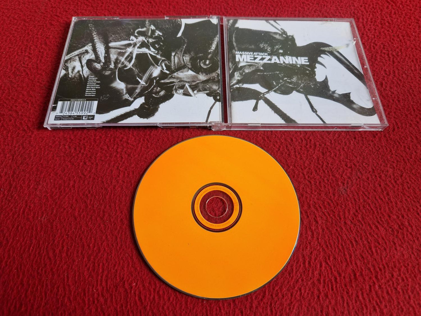 MASSIVE ATTACK MEZZANINE CD