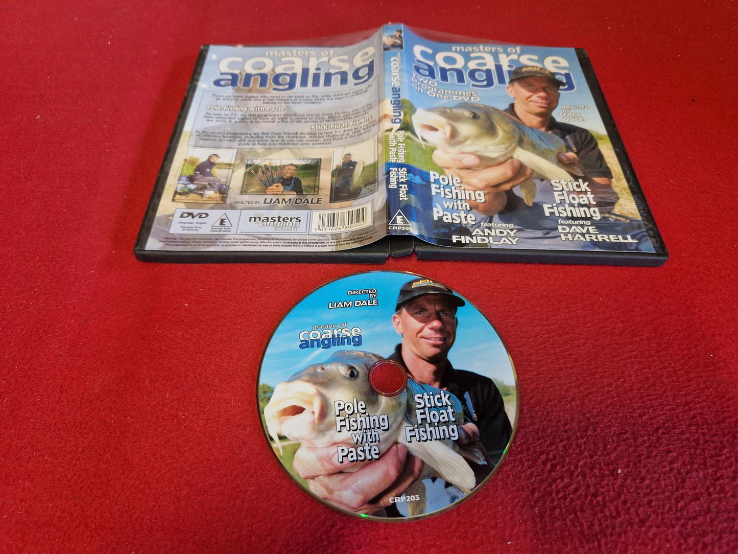 MASTERS OF COARSE ANGLING POLE FISHING WITH PASTE / STICK FLOAT FISHING till DVD