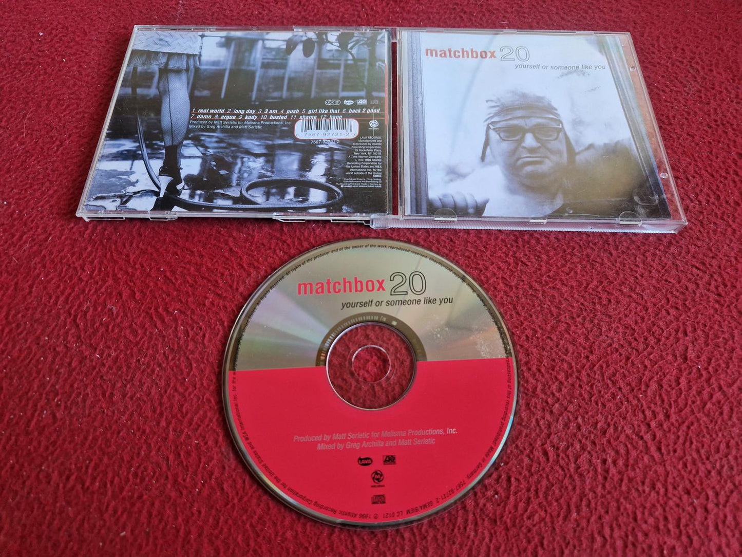 MATCHBOX 20 YOURSELF OR SOMEONE LIKE YOU CD