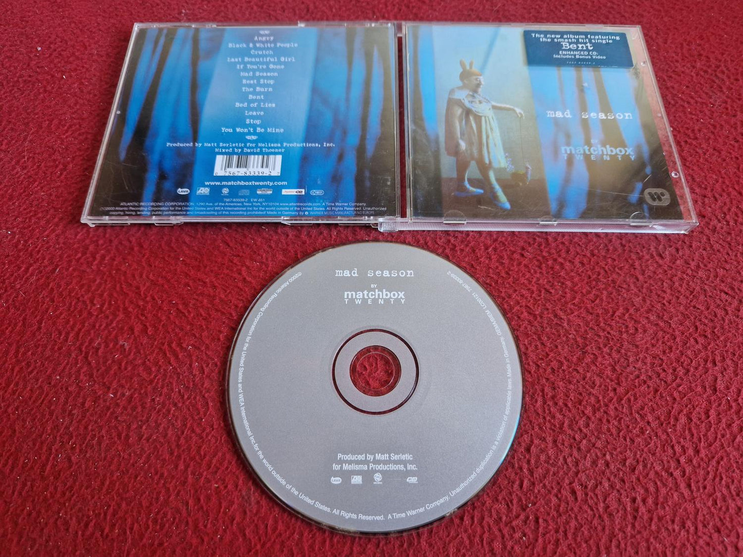MATCHBOX TWENTY MAD SEASON CD