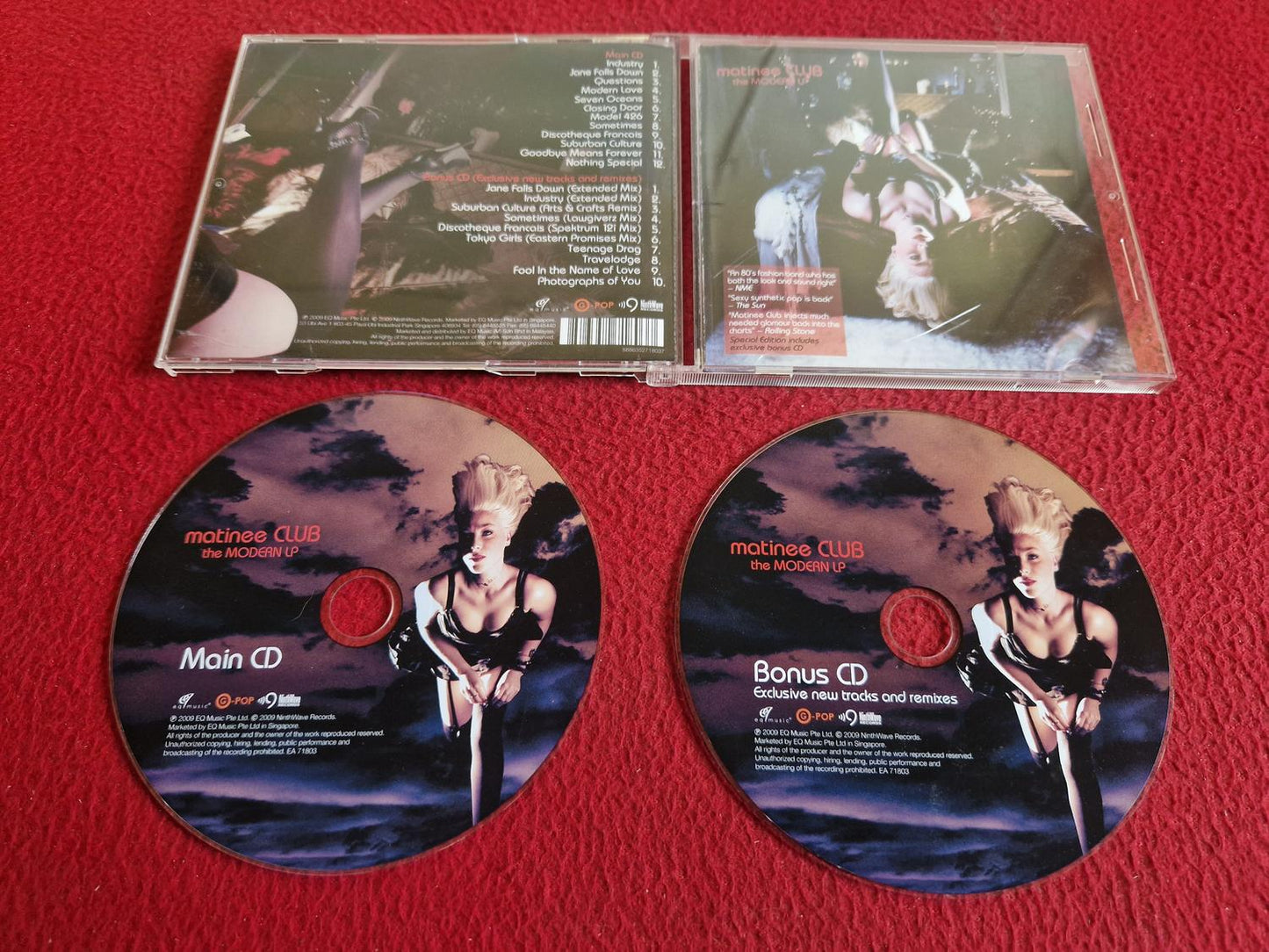 MATINEE CLUB THE MODERN LP CD
