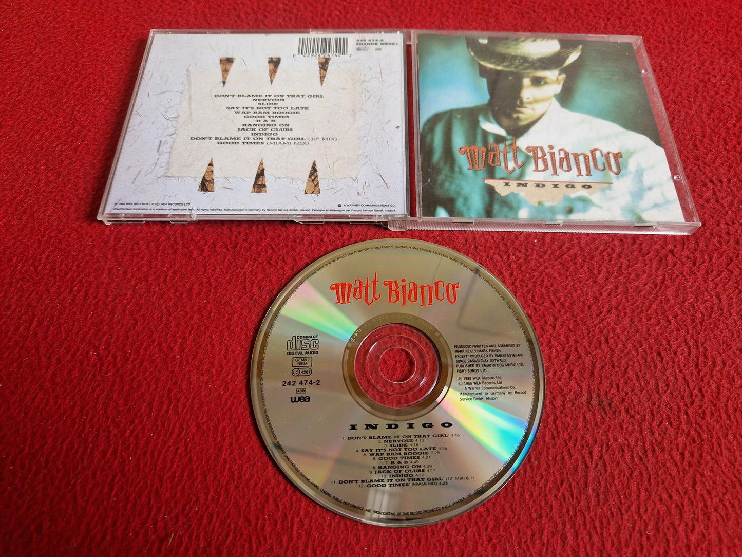 MATT BIANCO INDIGO CD