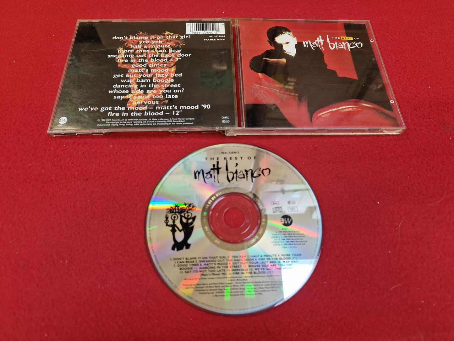 MATT BIANCO THE BEST OF till CD