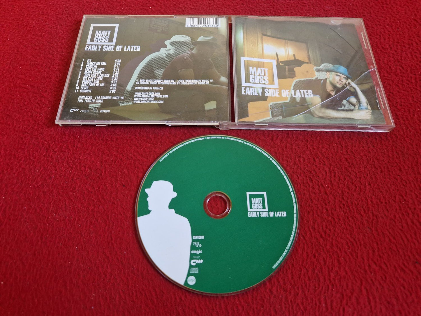 MATT GOSS EARLY SIDE OF LATER CD
