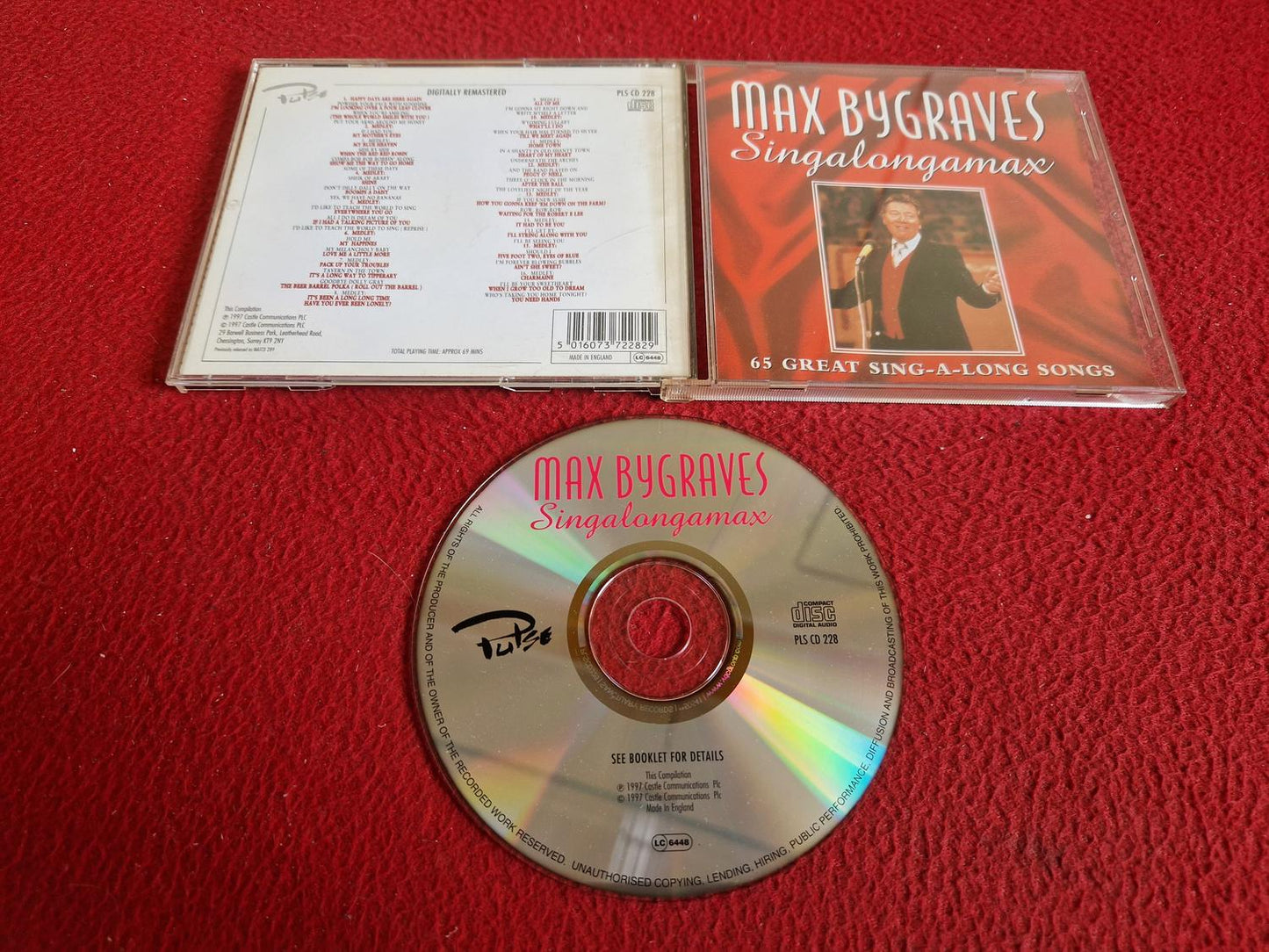 ,MAX BYGRAVES SINGALONGAMAX CD