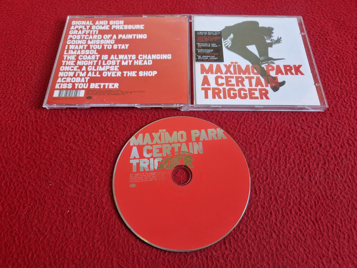 MAXIMO PARK A CERTAIN TRIGGER CD