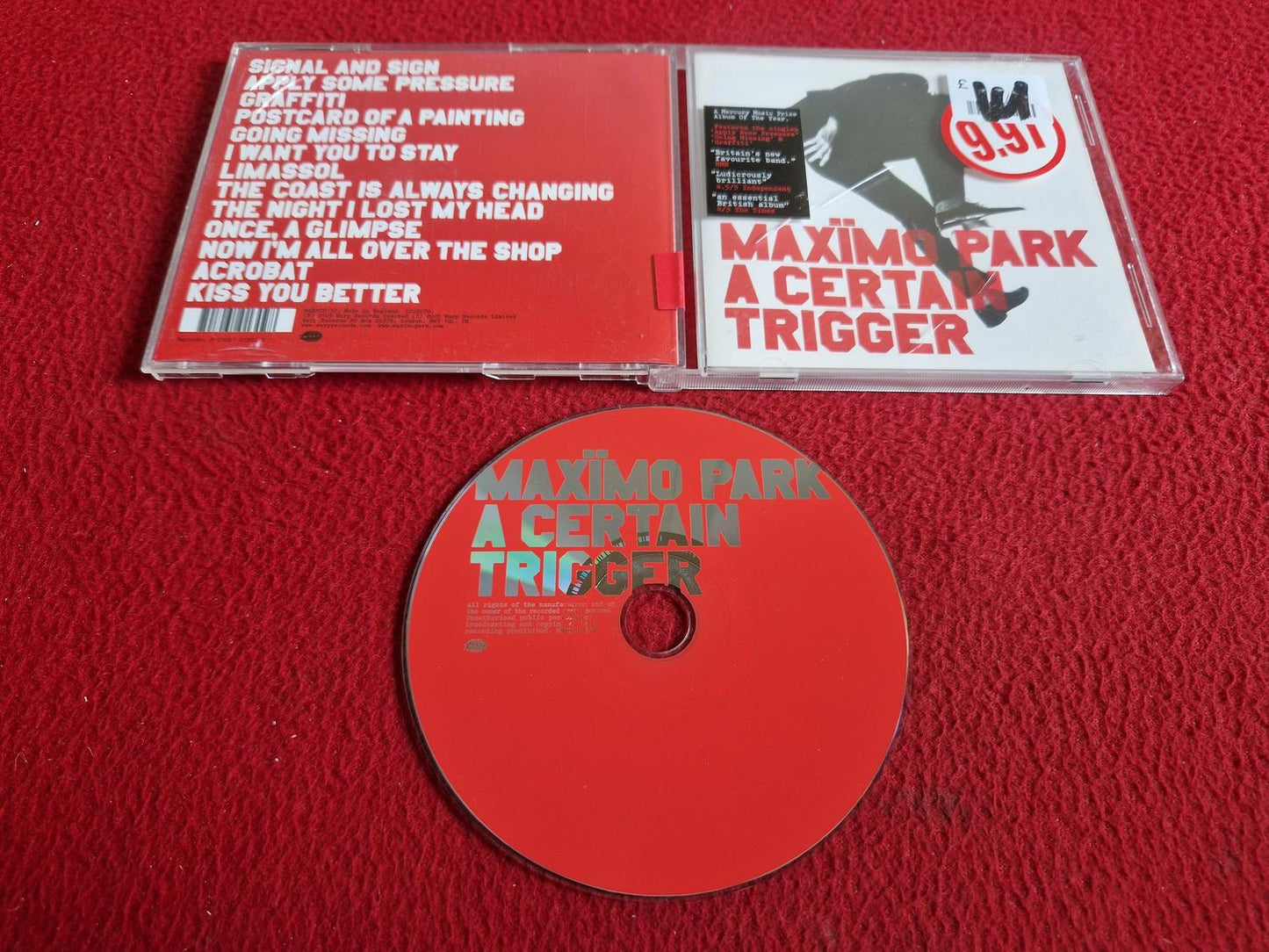 MAXIMO PARK A CERTAIN TRIGGER CD