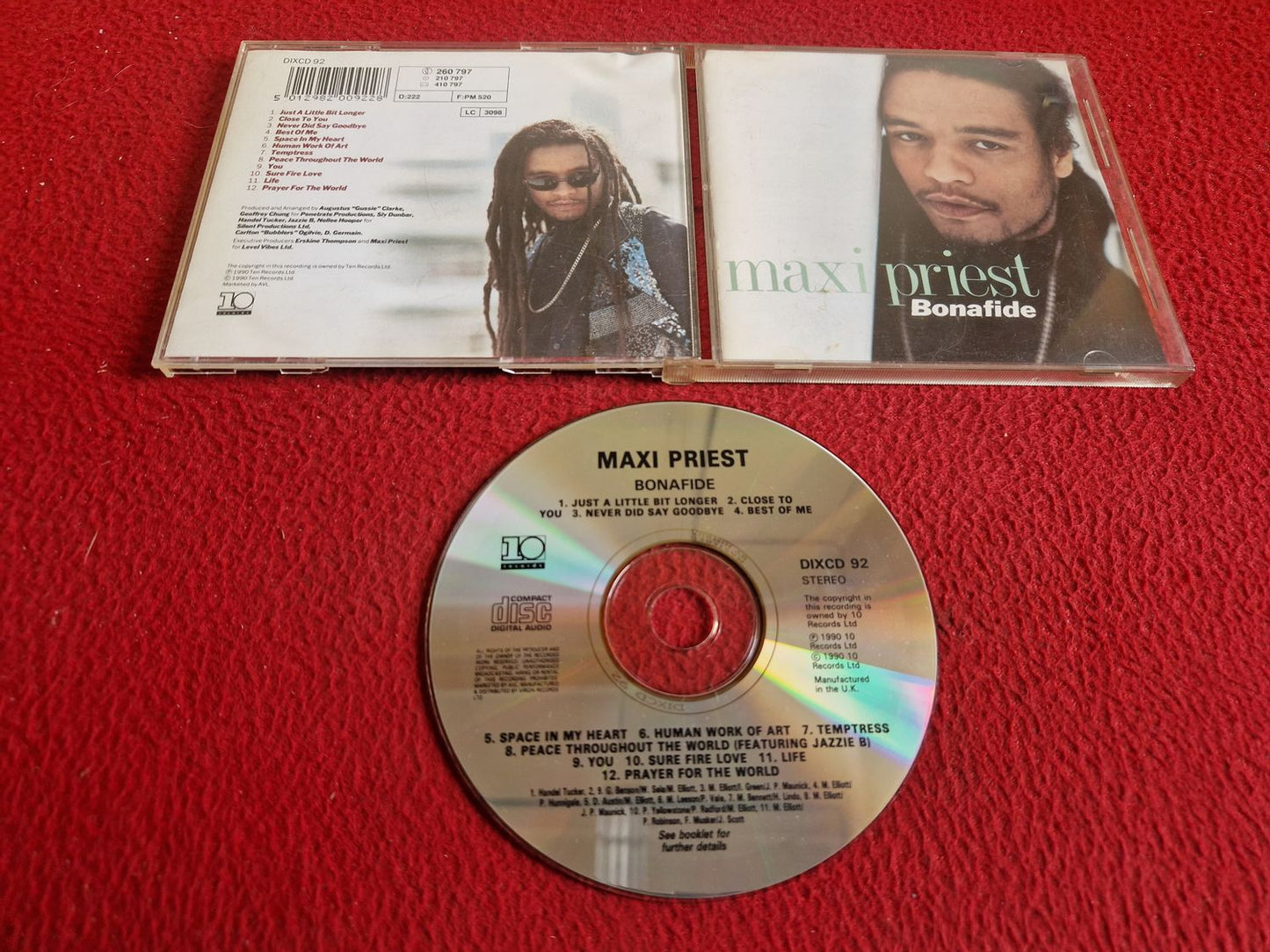 MAXI PRIEST BONAFIDE CD
