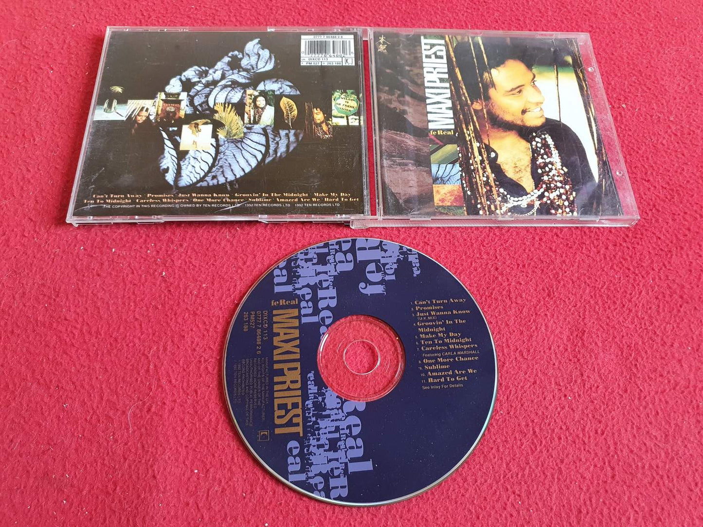 MAXI PRIEST FE REAL till CD