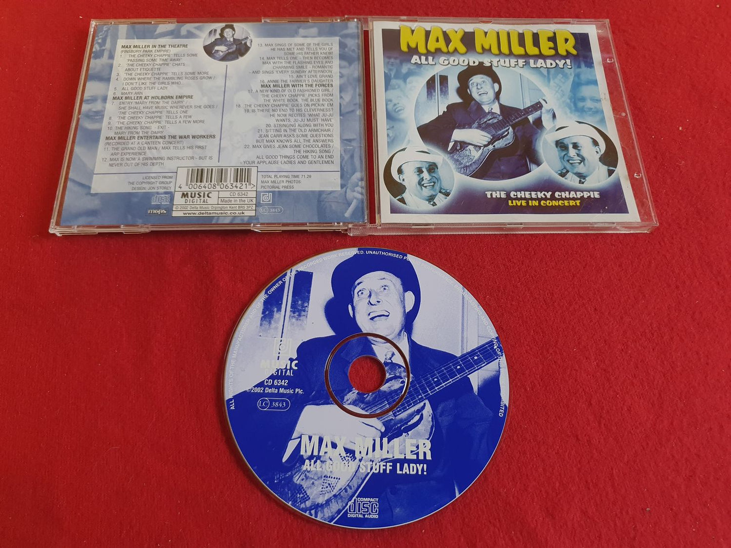MAX MILLER ALL GOOD STUFF LADY till CD