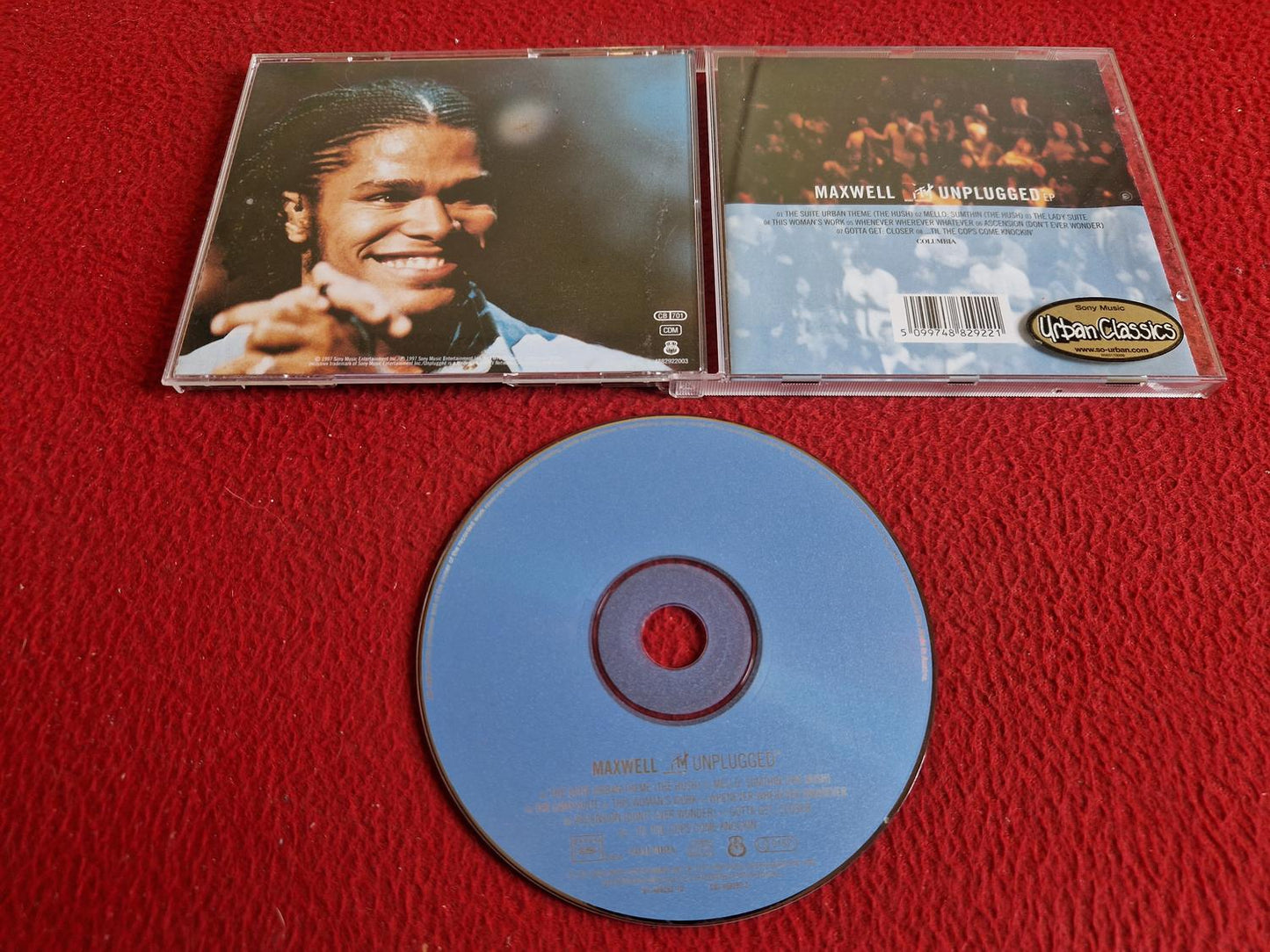 MAXWELL MTV UNPLUGGED CD