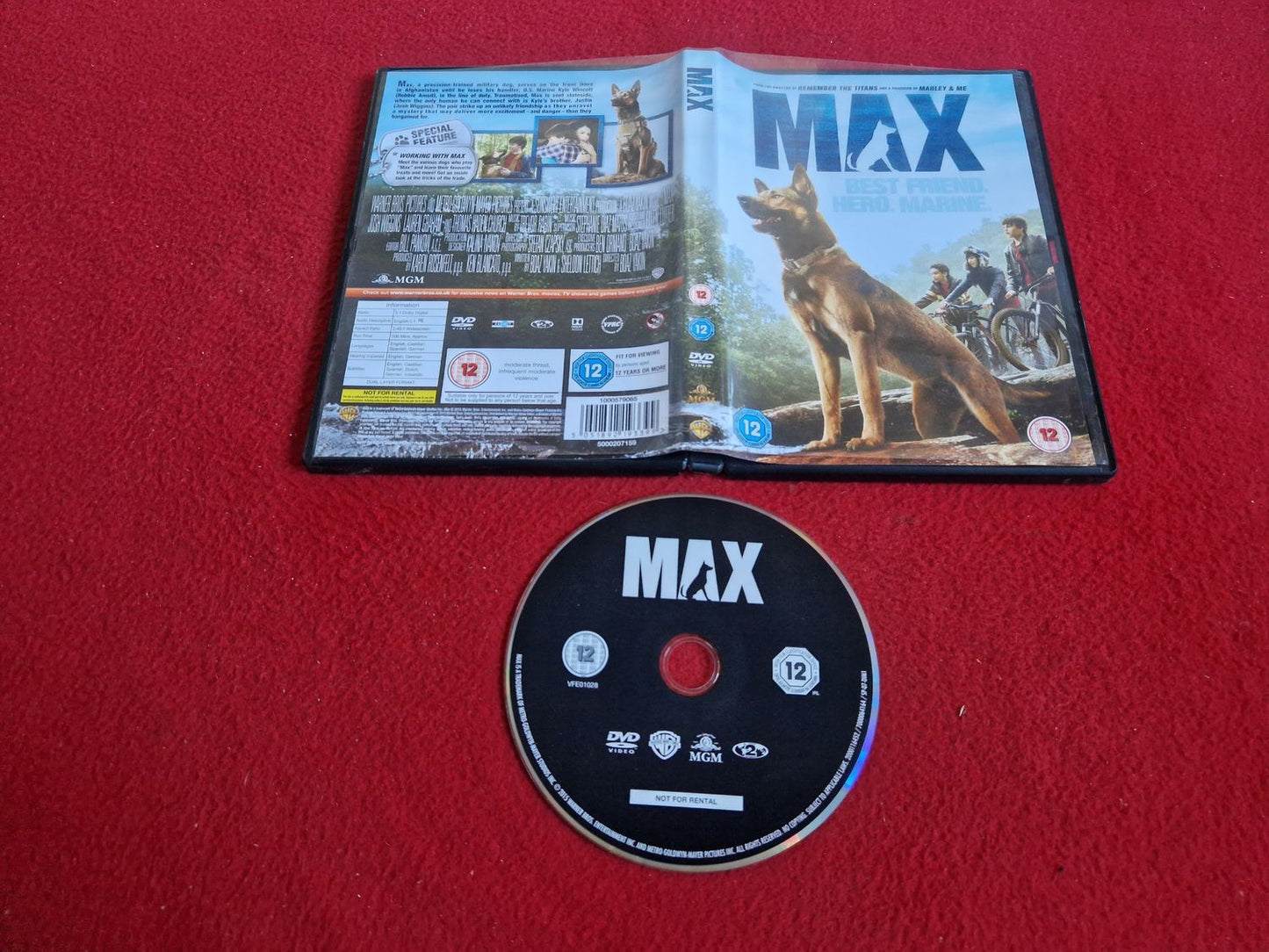 MAX till DVD