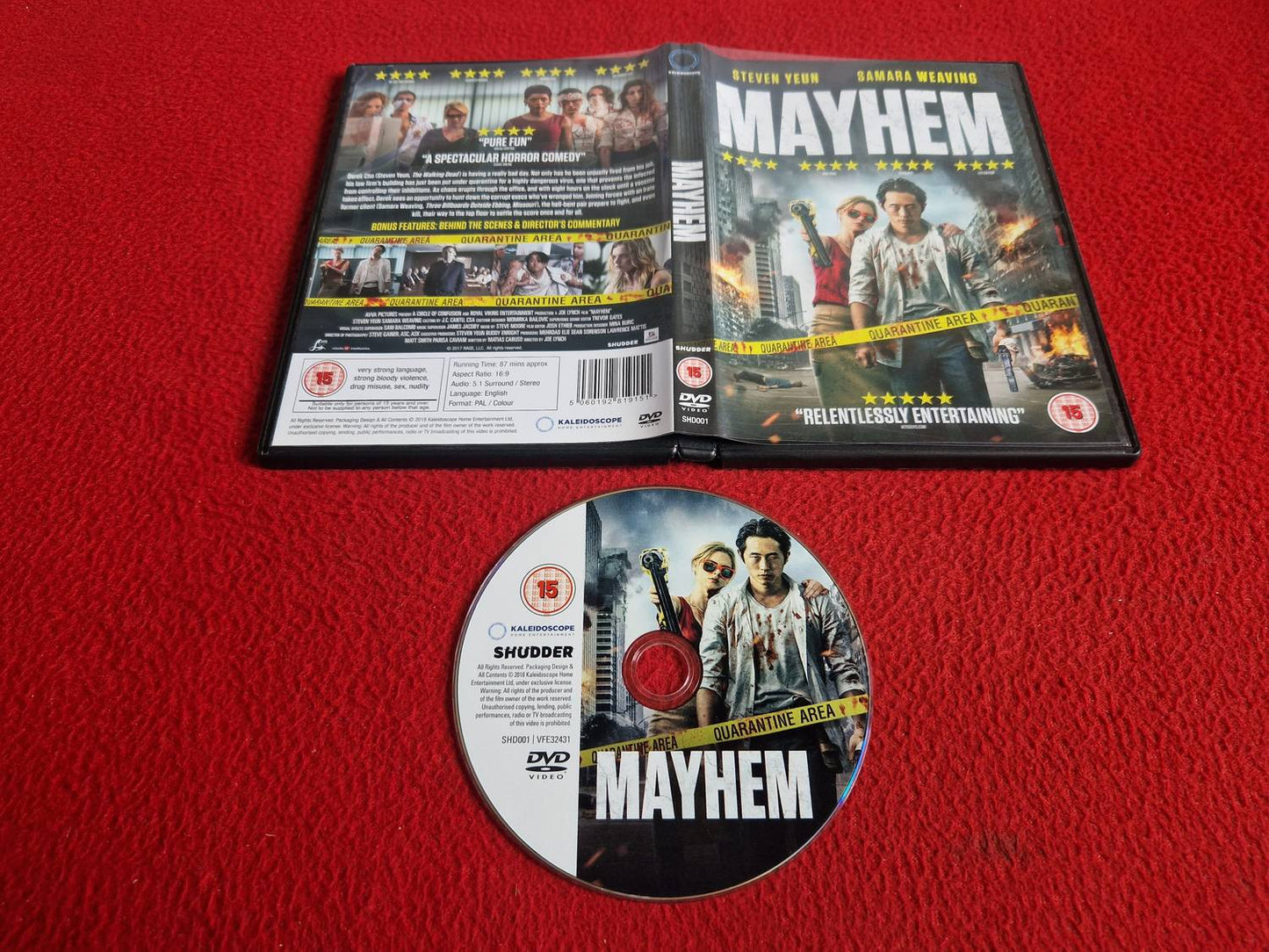 MAYHEM DVD