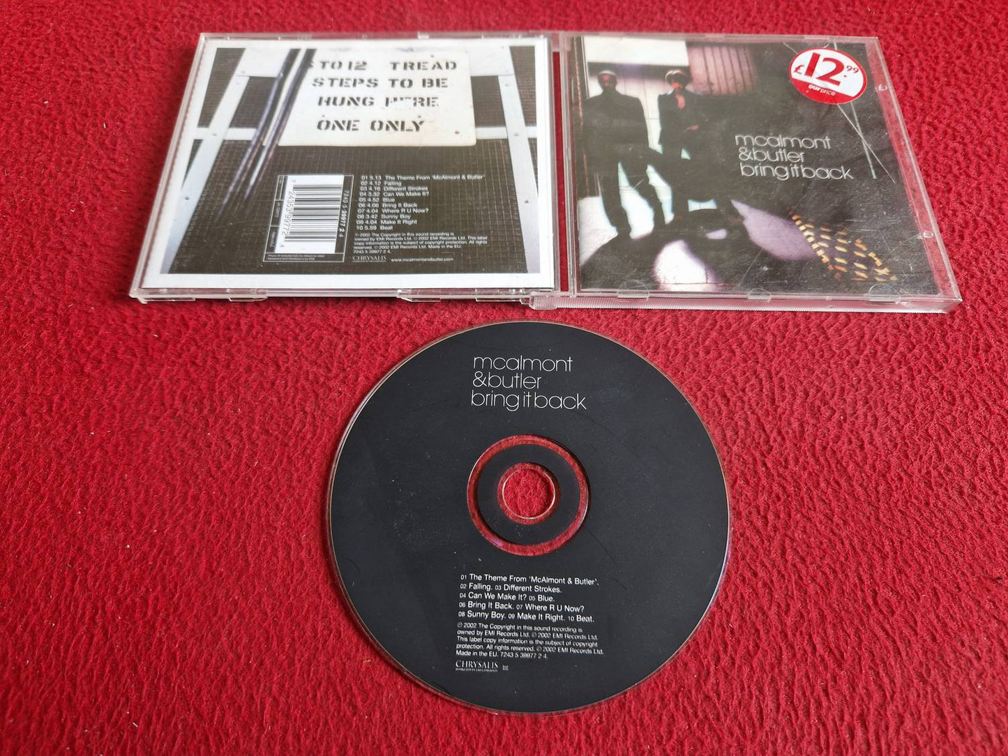 MCALMONT & BUTLER BRING IT BACK CD