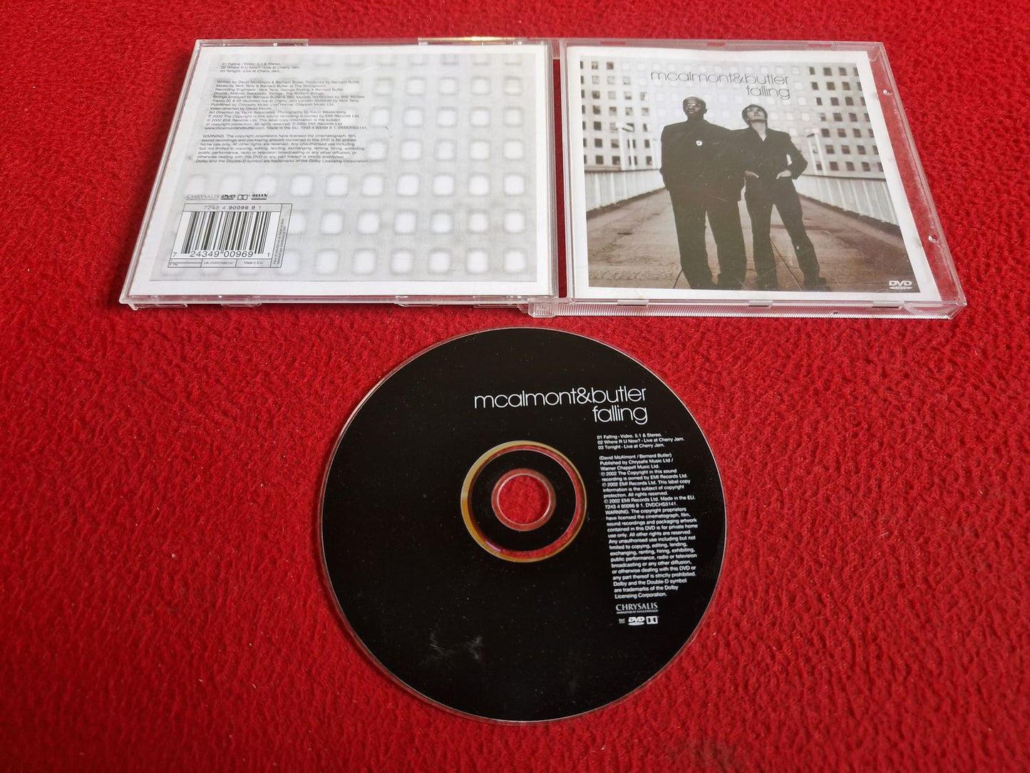 MCALMONT & BUTLER FALLING CD