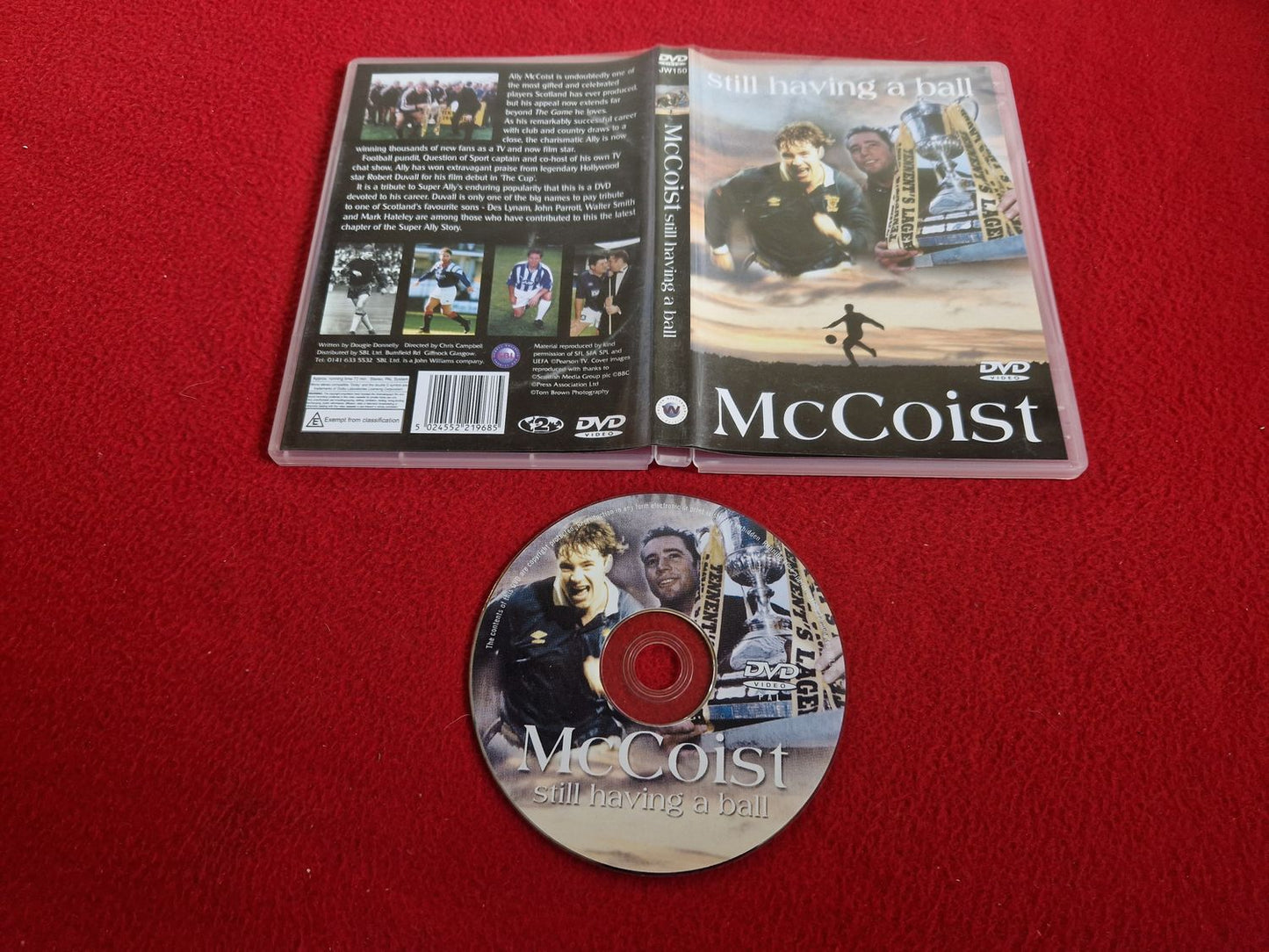 MCCOIST STILL HAVING A BALL DVD