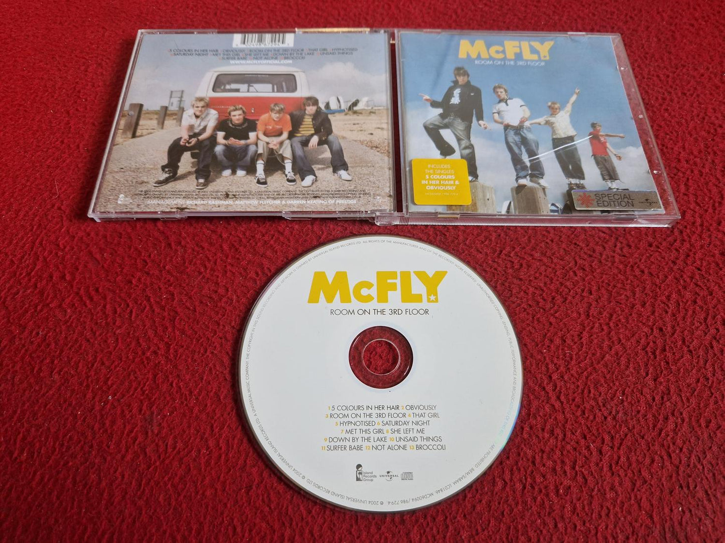 MCFLY ON THE 3RD FLOOR CD
