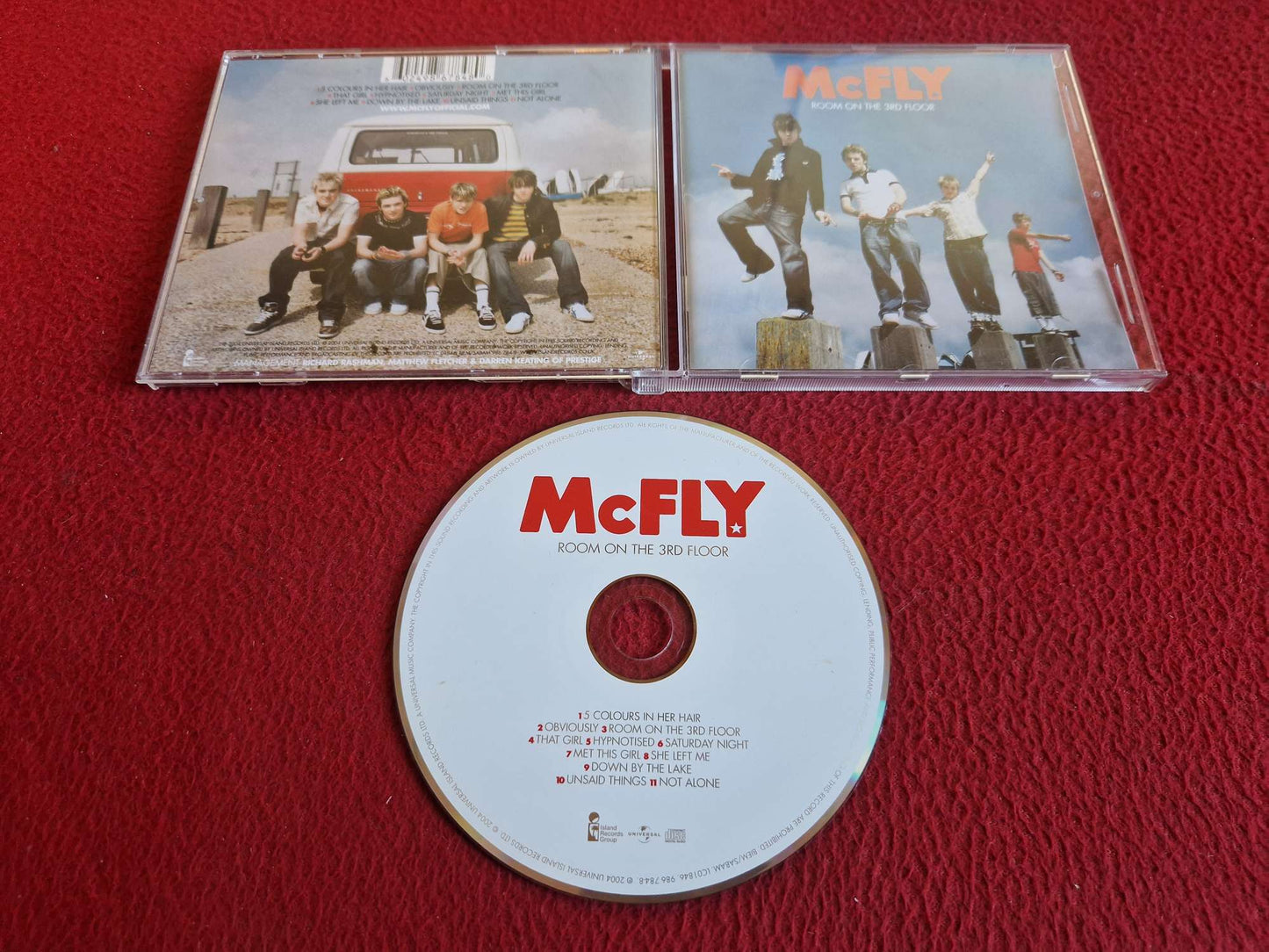 MCFLY ROOM ON THE 3RD FLOOR CD