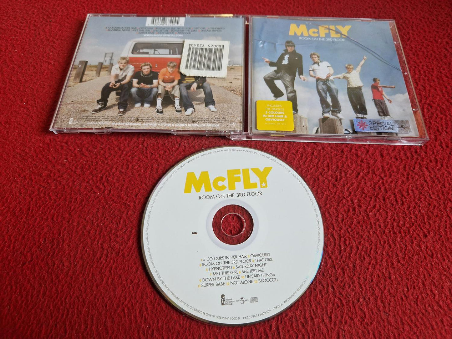 MCFLY ROOM ON THE 3RD FLOOR CD