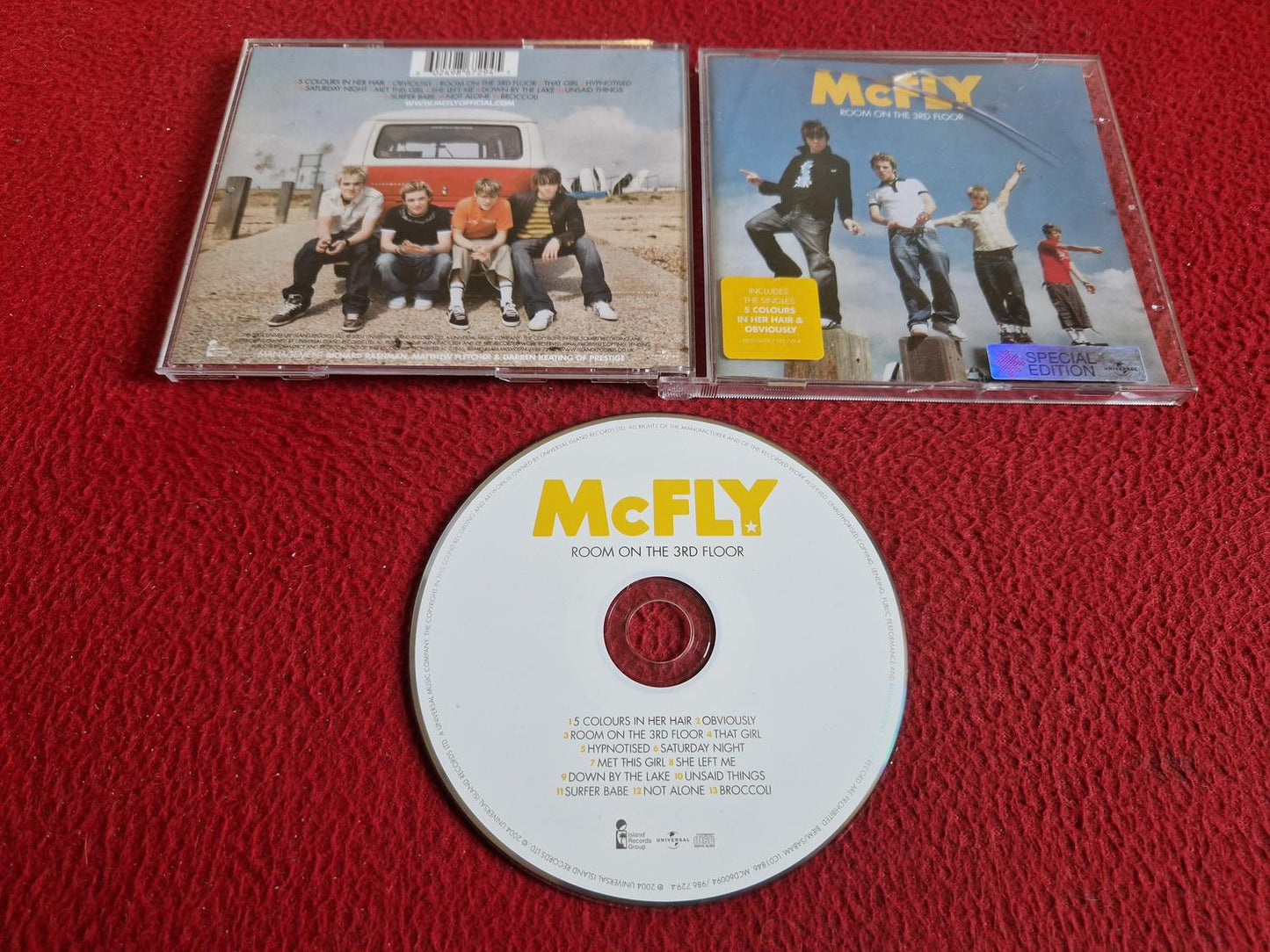 MCFLY ROOM ON THE 3RD FLOOR CD