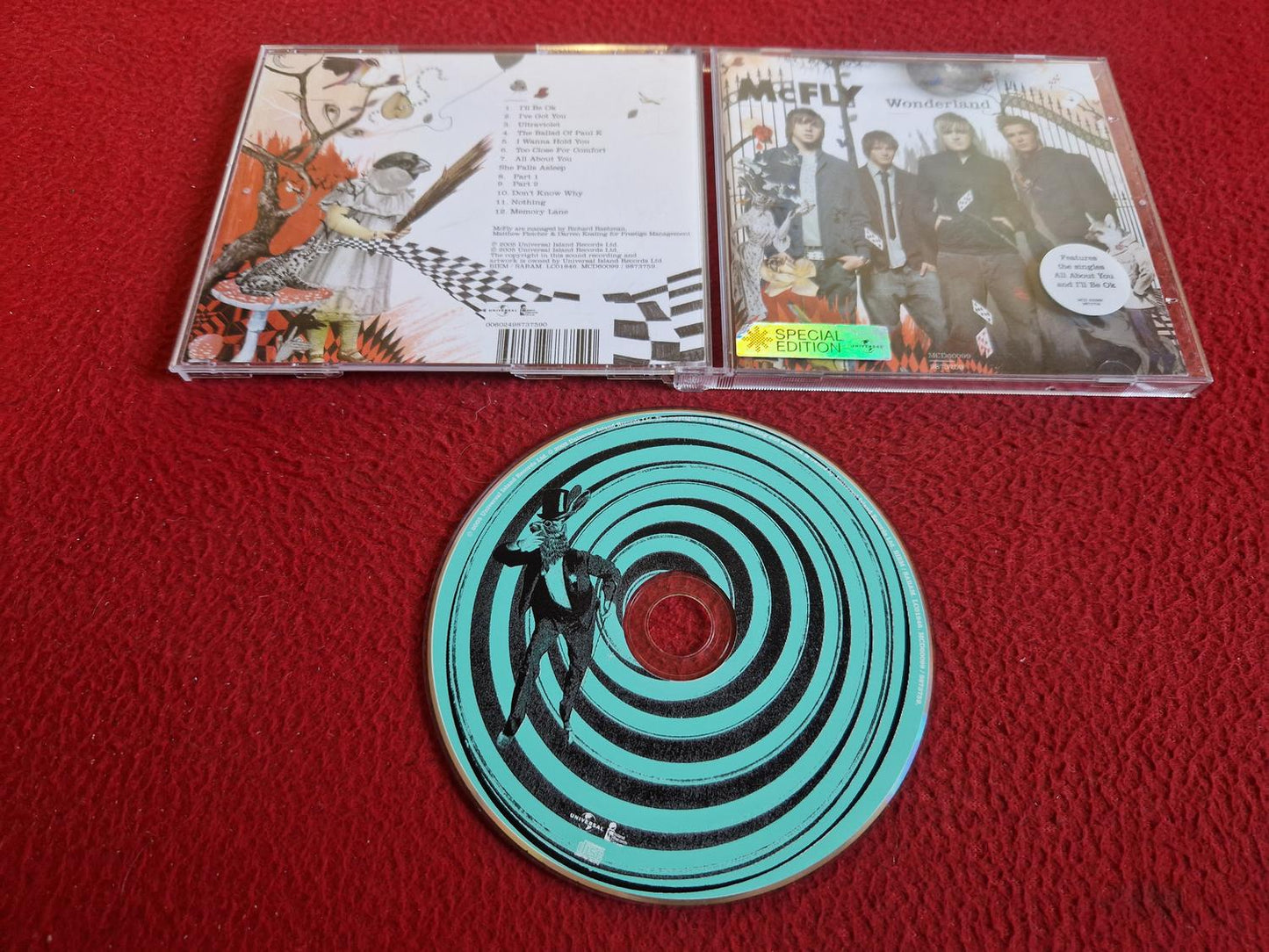 MCFLY WONDERLAND CD
