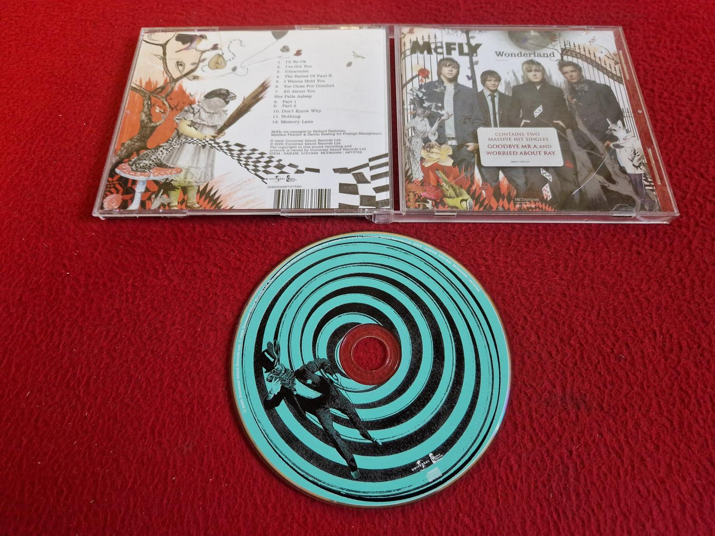 MCFLY WONDERLAND CD