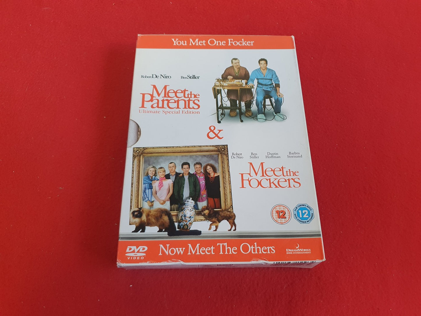 MEET THE PARENTS & MEET THE FOCKERS BOX till DVD