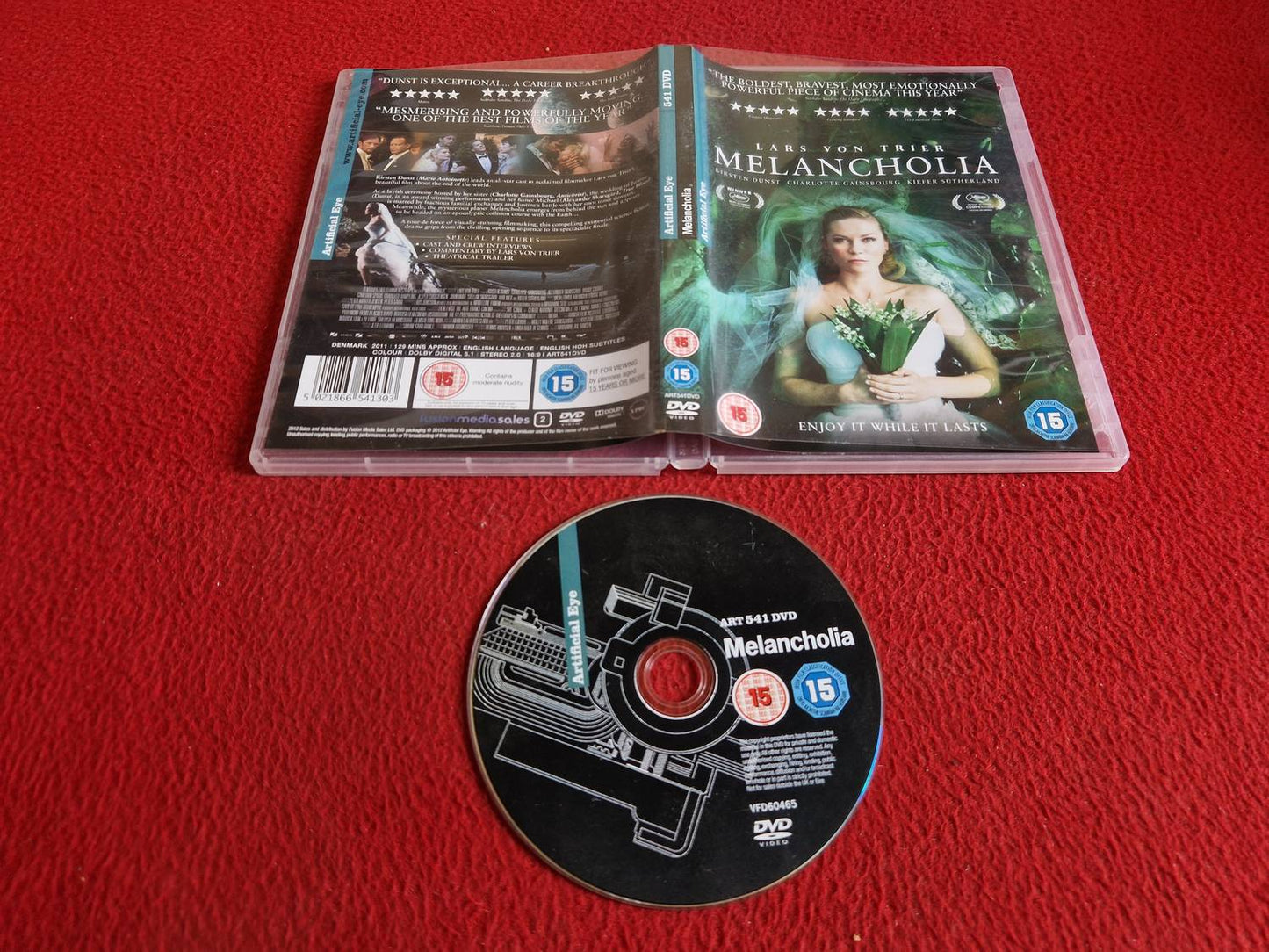 MELANCHOLIA DVD