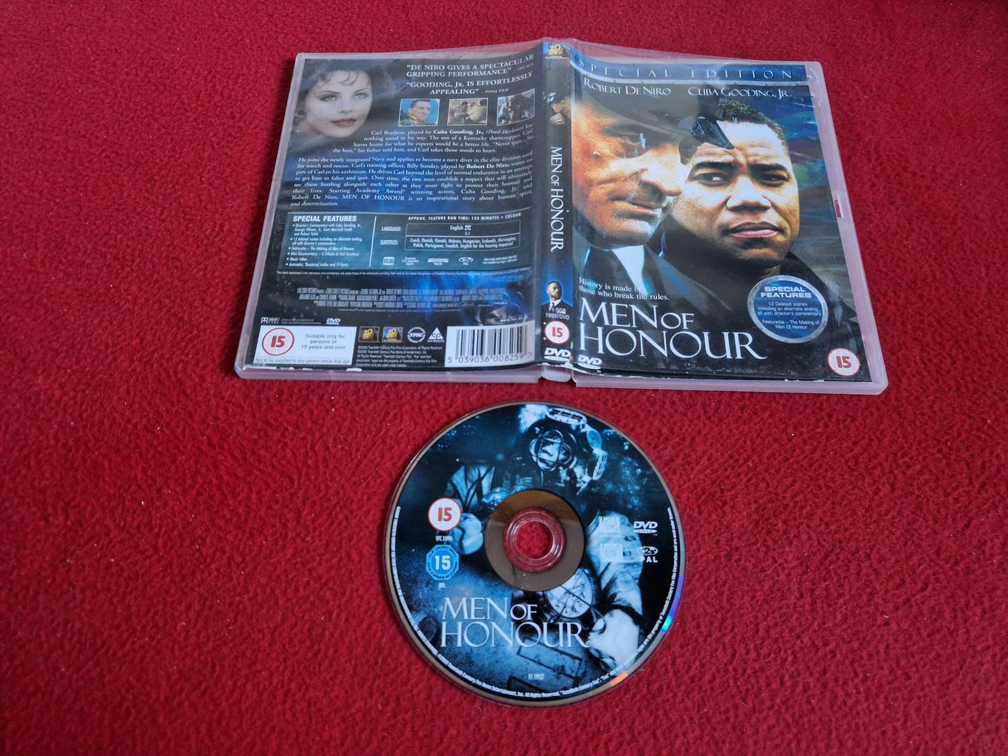 MEN OF HONOUR DVD