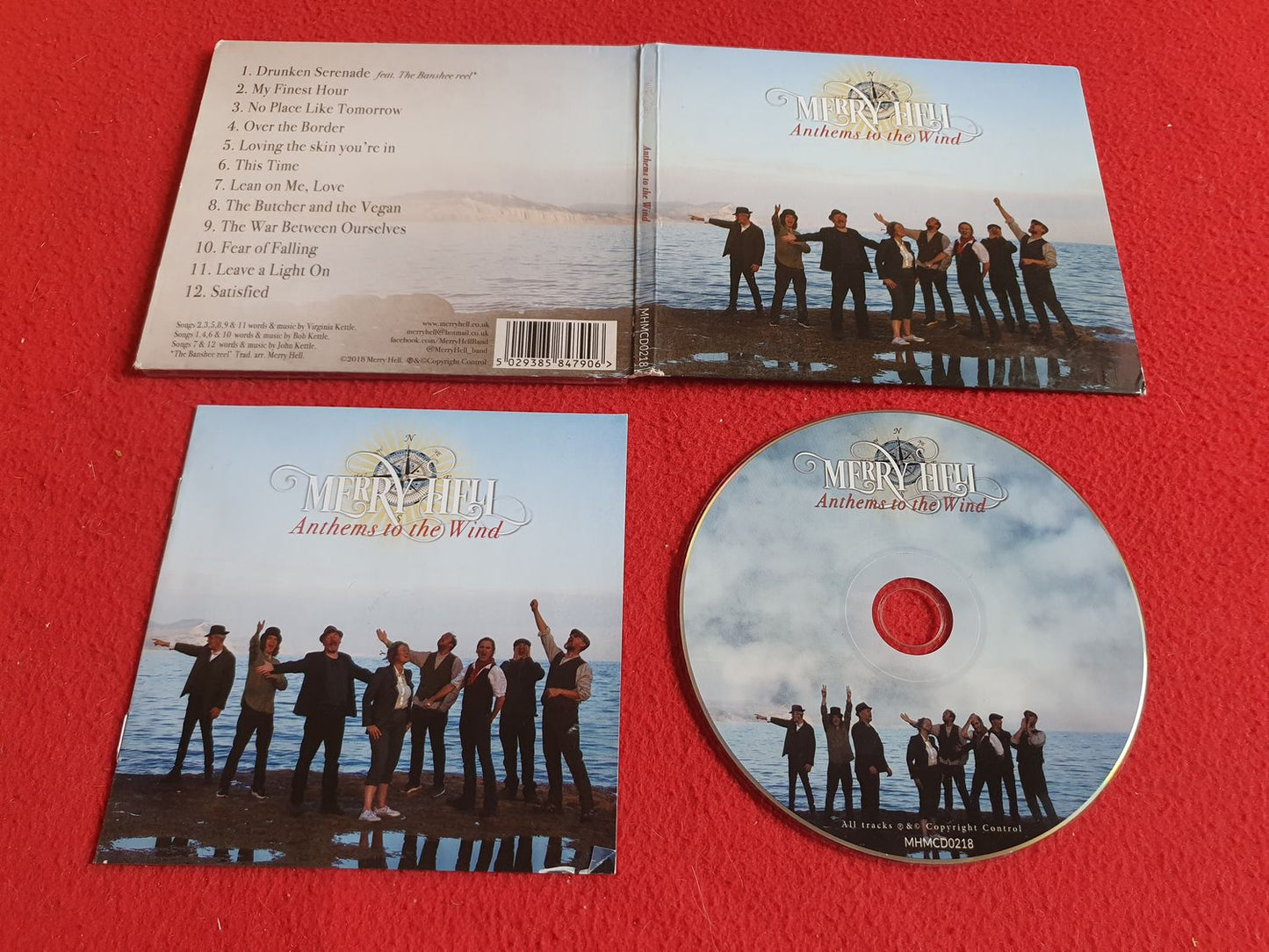MERRY HELL ANTHEMS TO THE WIND till CD