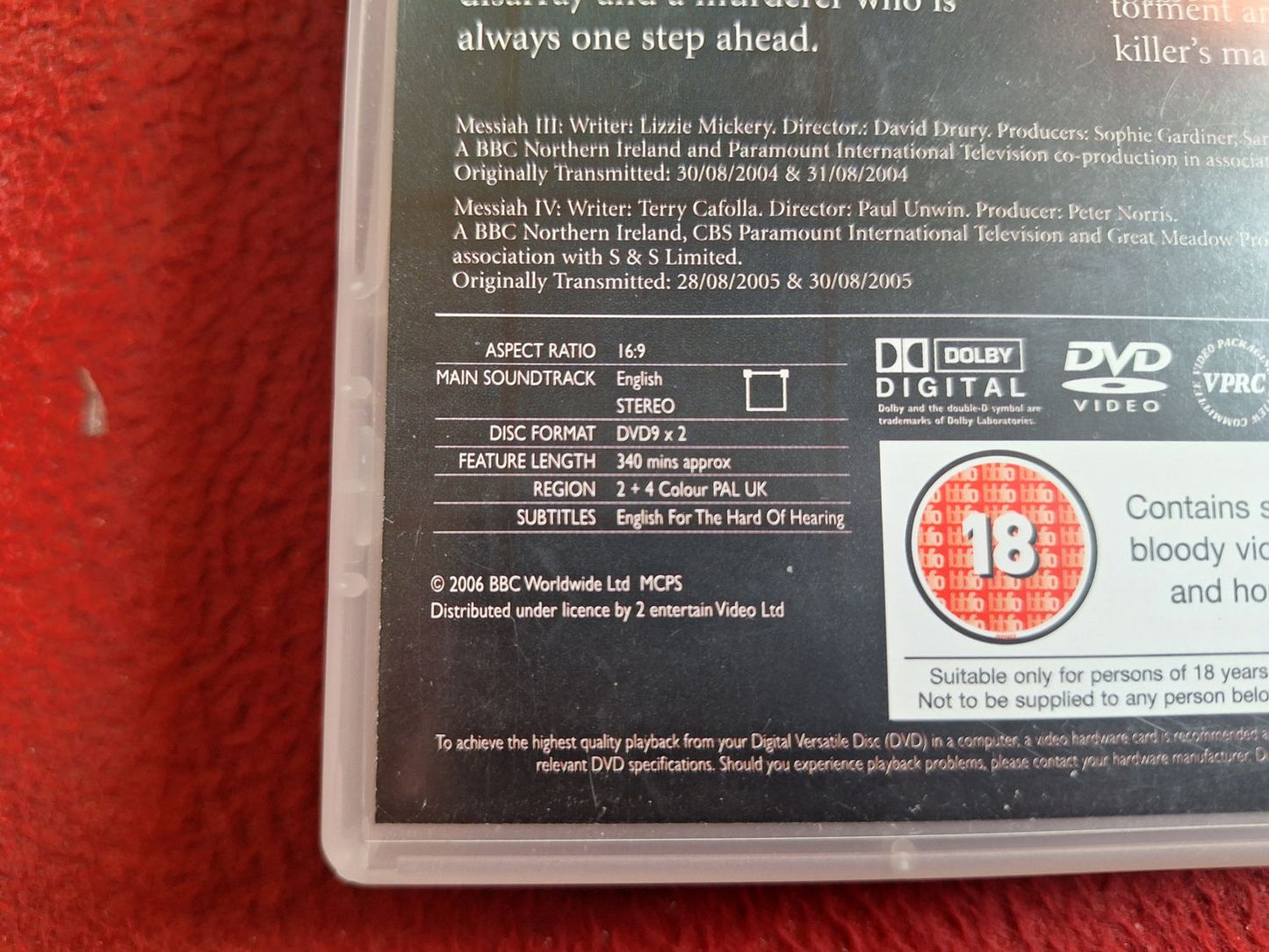 MESSIAH 1 - 4 BOX DVD