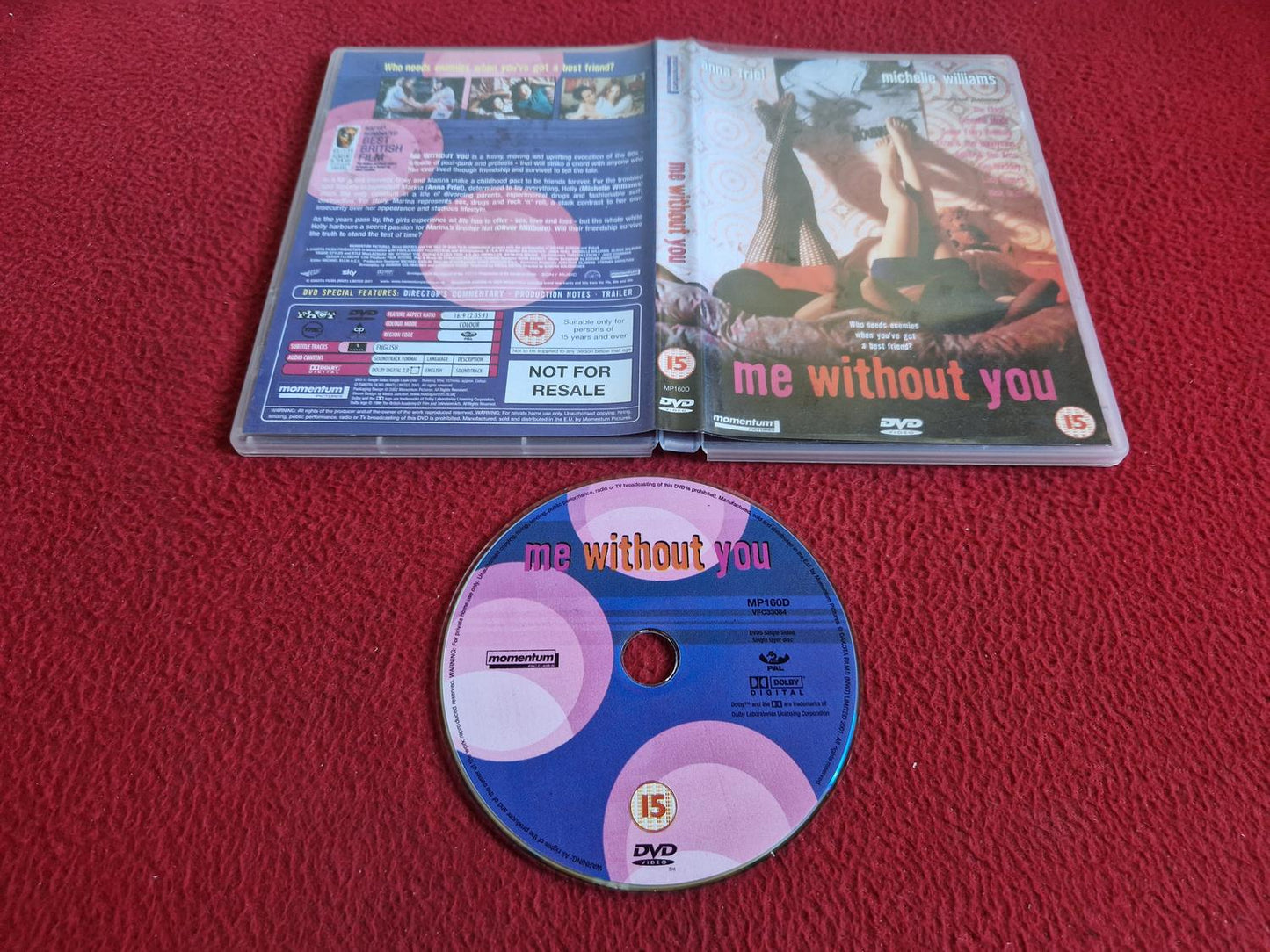 ME WITHOUT YOU DVD