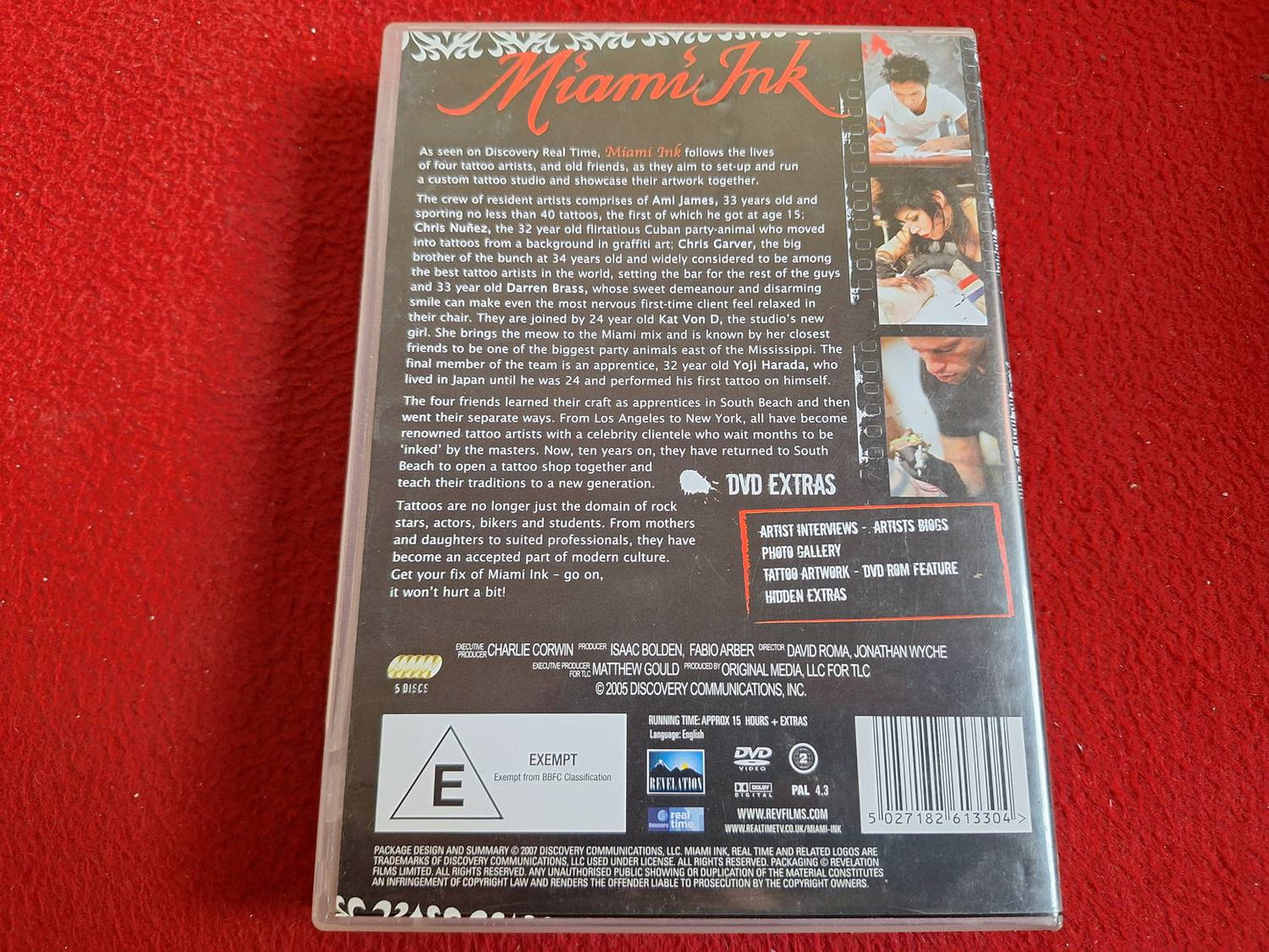 MIAMI INK SERIES 1 BOX DVD