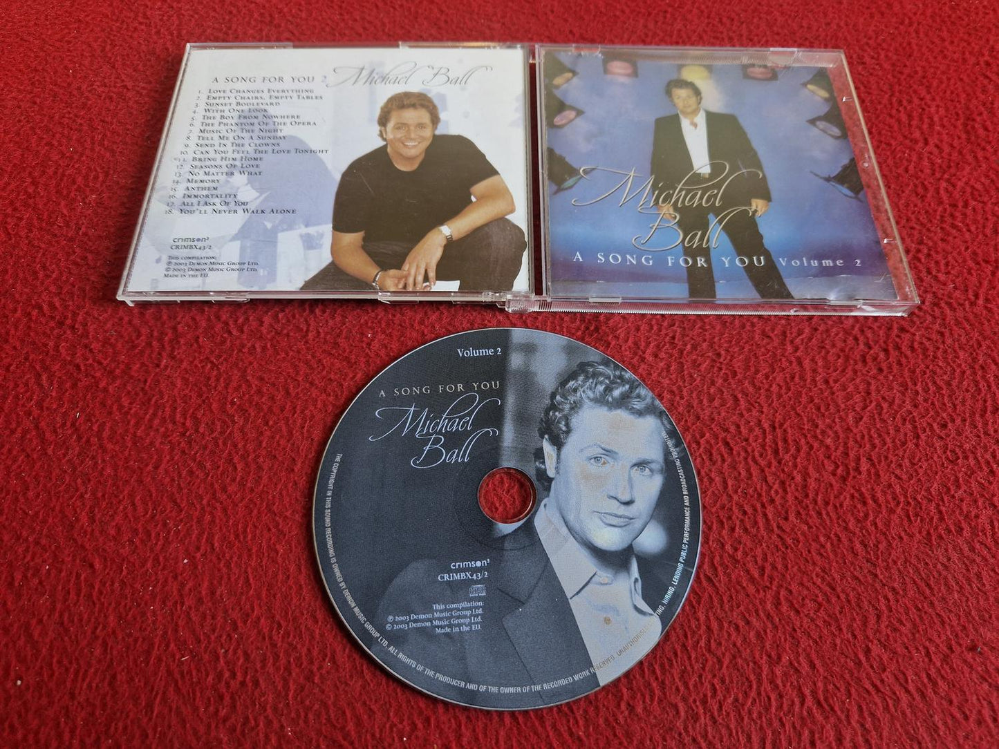 MICHAEL BALL A SONG FOR YOU CD