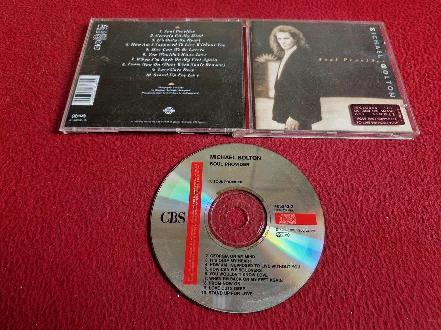 MICHAEL BOLTON SOUL PROVIDER CD
