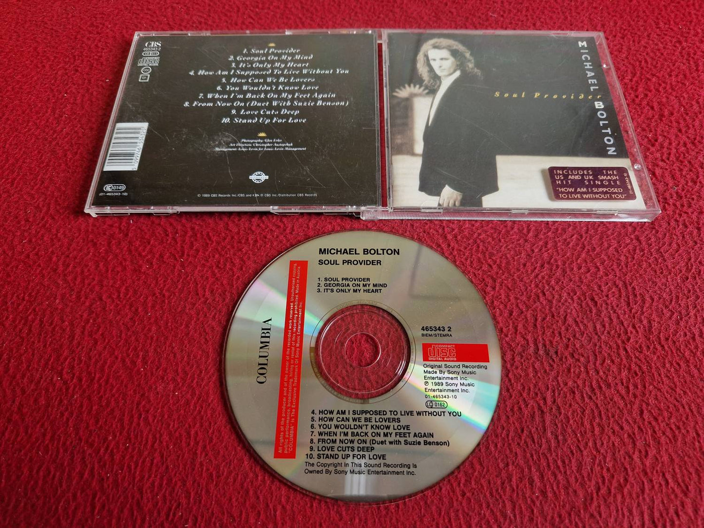 MICHAEL BOLTON SOUL PROVIDER CD