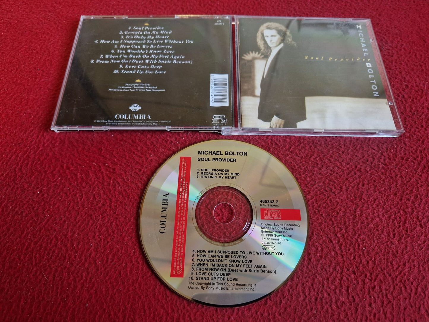 MICHAEL BOLTON SOUL PROVIDER CD