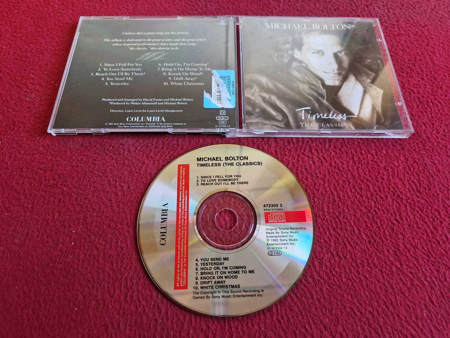 MICHAEL BOLTON TIMELESS (THE CLASSICS) CD